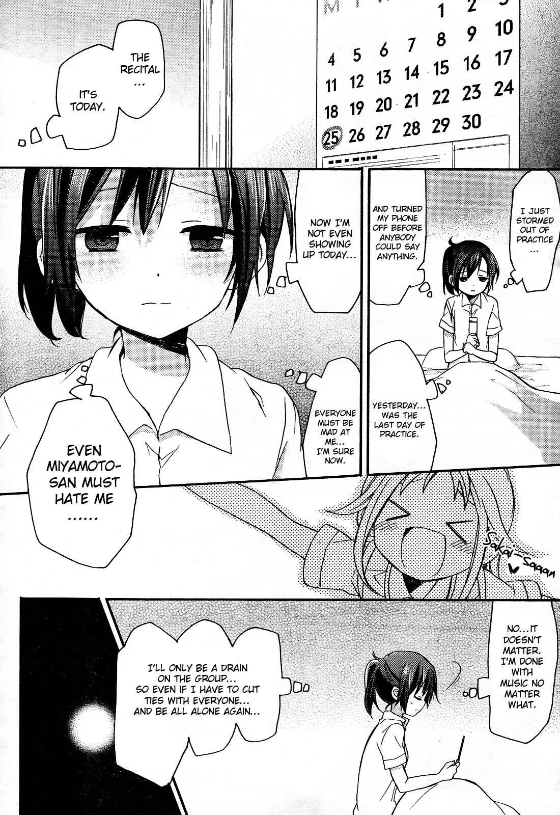 Tari Tari Chapter 4 page 50 - Chapter 4: I Can't Sing All Alone