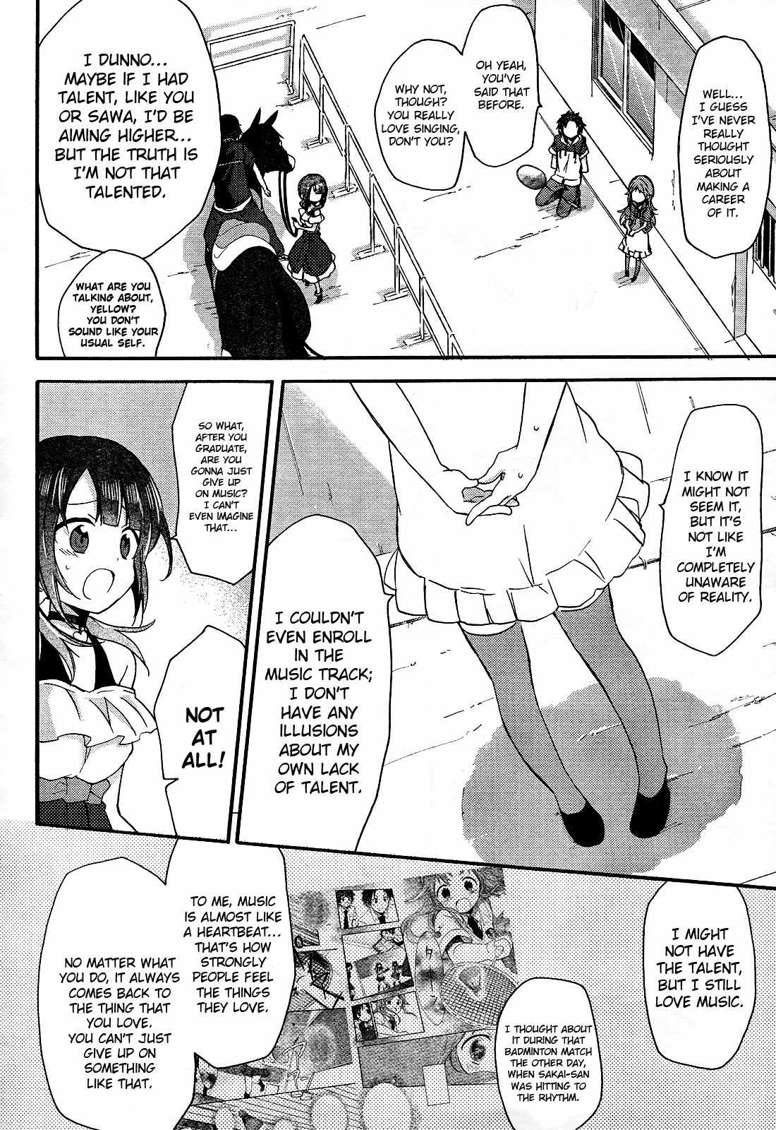 Tari Tari Chapter 4 page 8 - Chapter 4: I Can't Sing All Alone