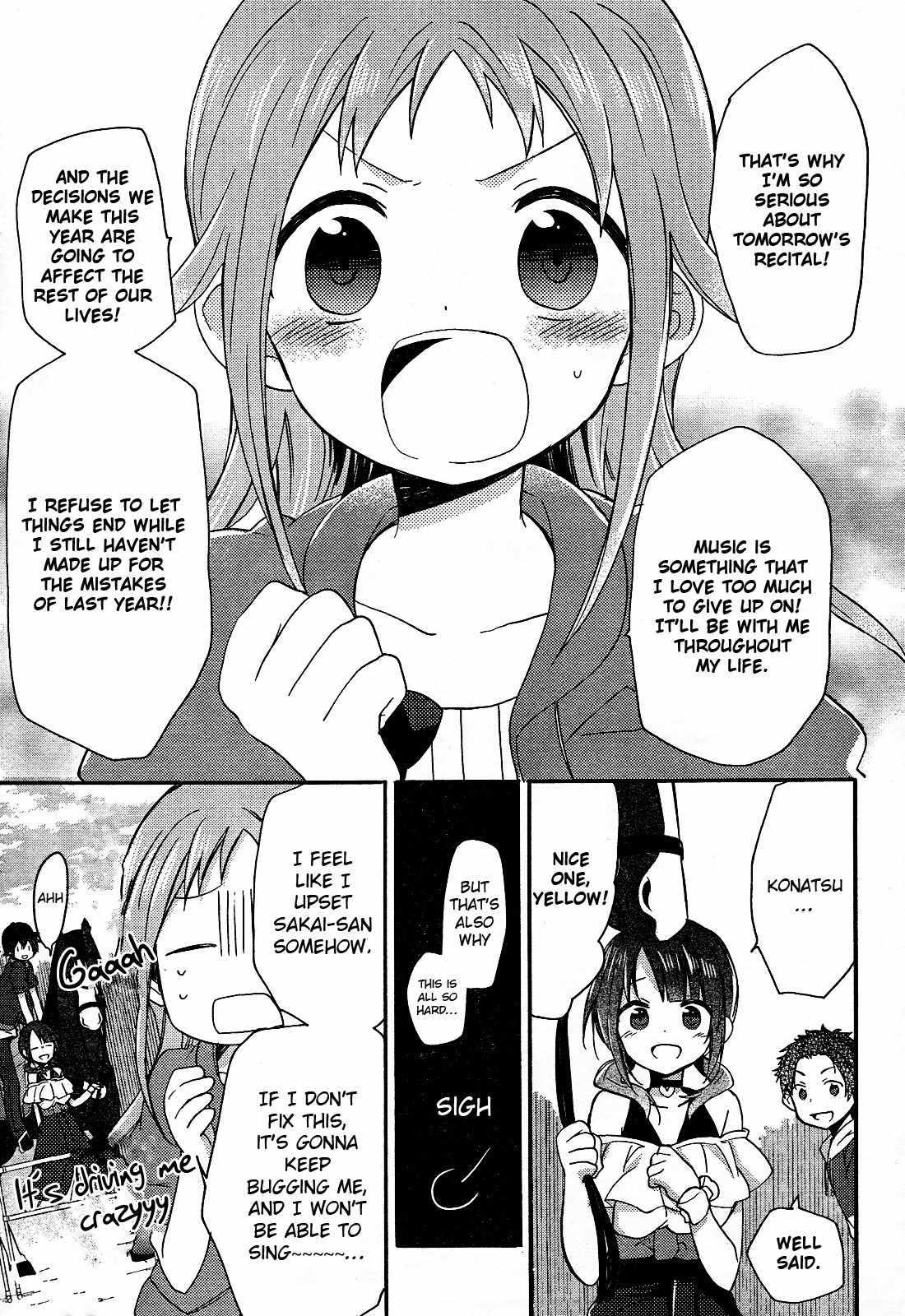 Tari Tari Chapter 4 page 9 - Chapter 4: I Can't Sing All Alone