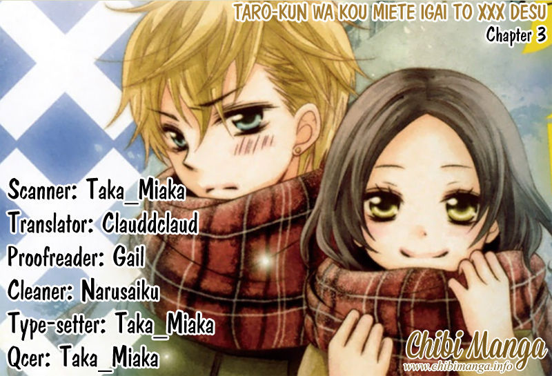 Taro-kun wa Kou Miete Igai to xxx Desu. Chapter 3 page 1 - Chapter 3