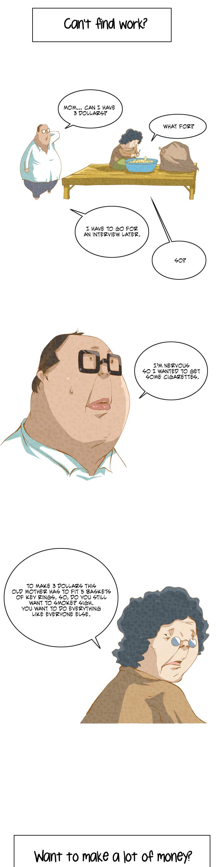 Tarot Shop Chapter 0.2 page 5 - Chapter 0 v2 : Prologue
