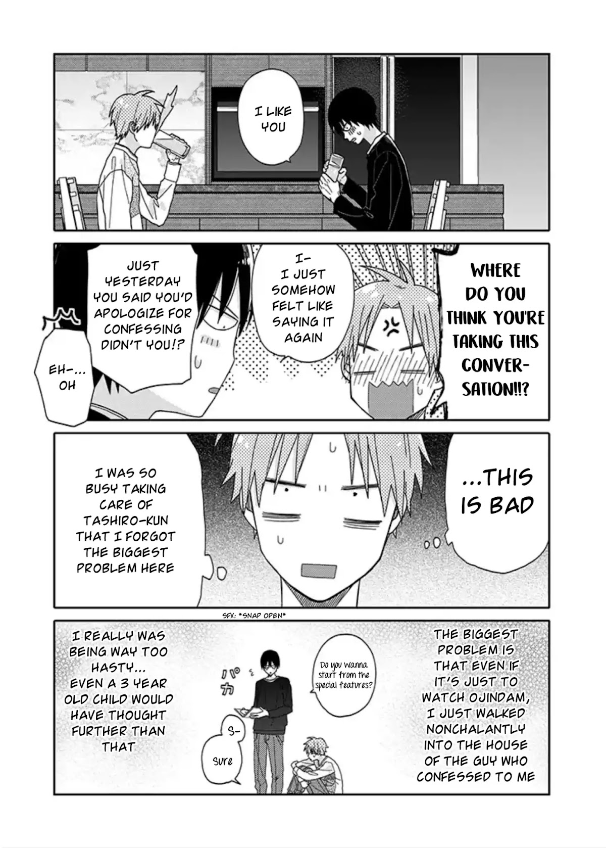 Tashiro-kun, Kimi tte Yatsu wa. Chapter 3 page 17 - Chapter 3