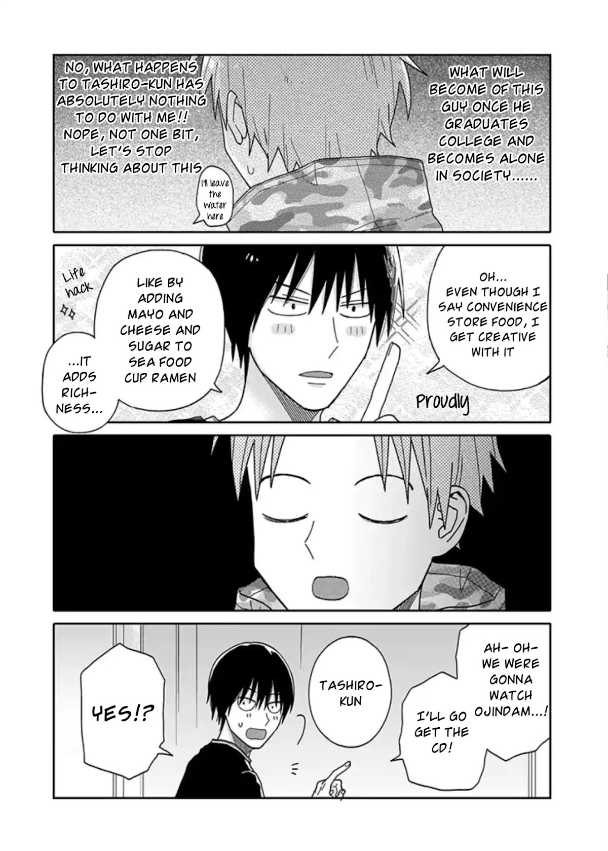 Tashiro-kun, Kimi tte Yatsu wa. Chapter 3 page 7 - Chapter 3