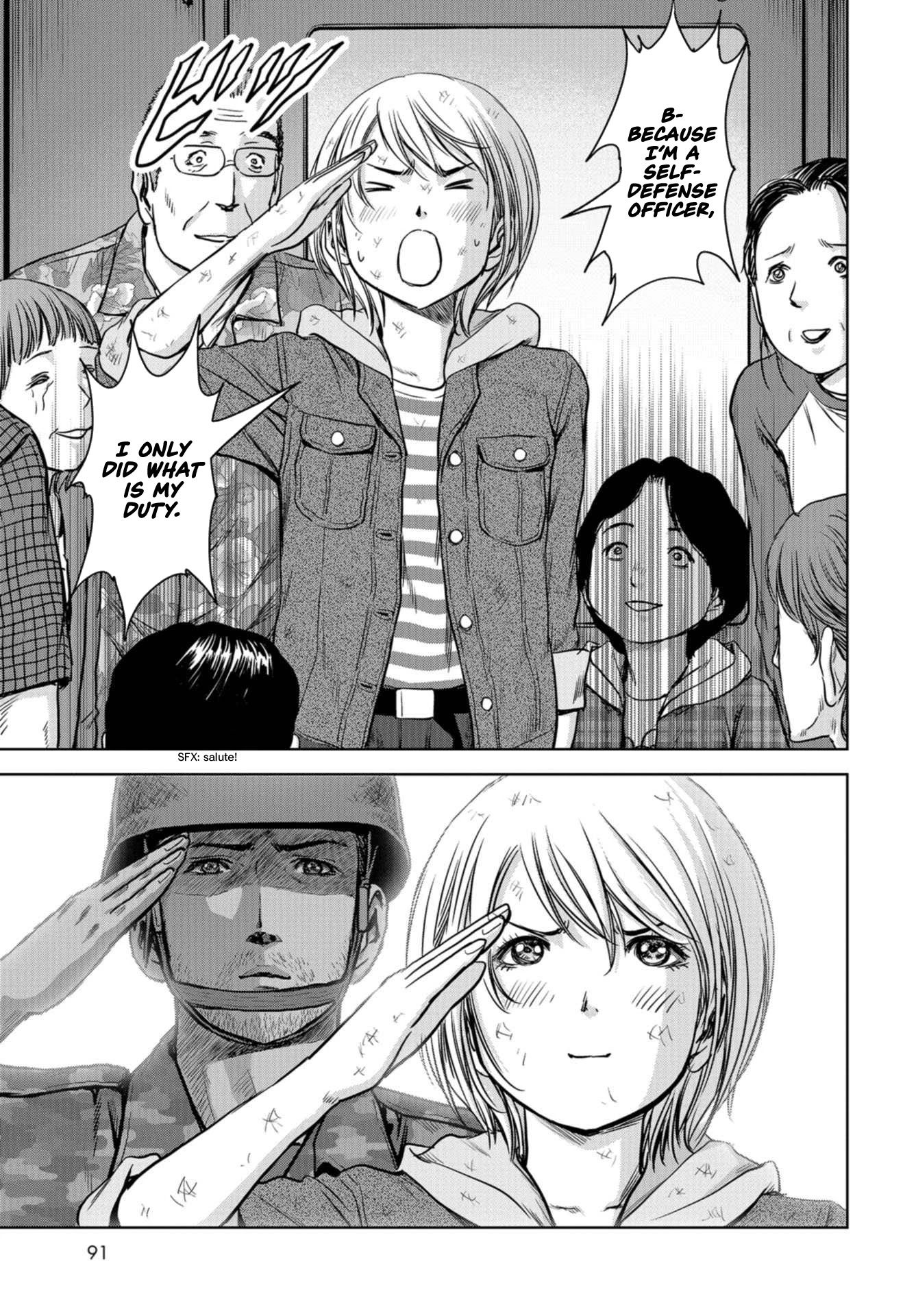 Task Force for Paranormal Disaster Management Chapter 1.1 page 33 - Chapter 1.1: Situation, Monster! (2)