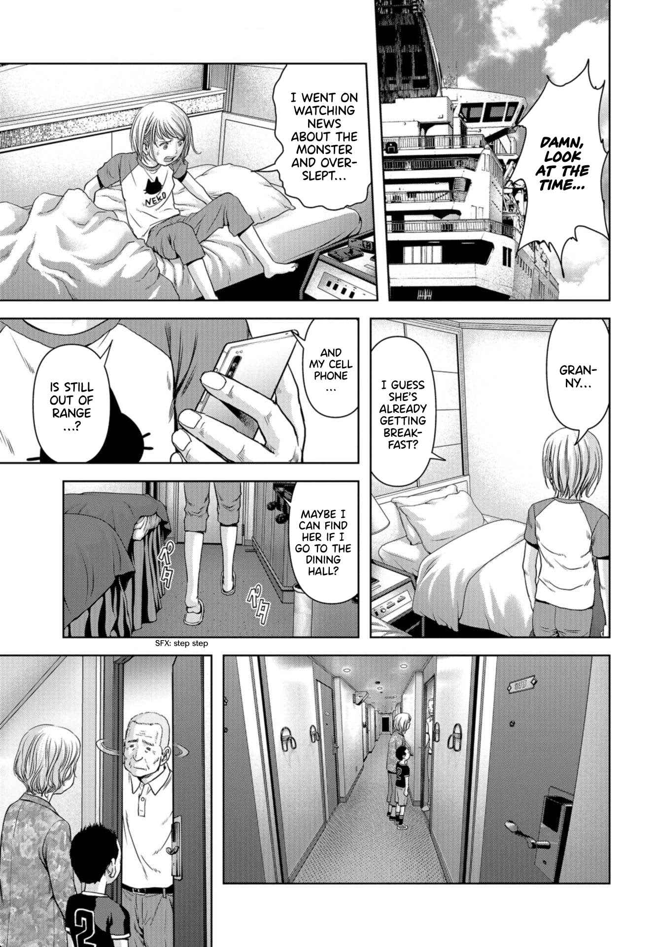 Task Force for Paranormal Disaster Management Chapter 1.1 page 4 - Chapter 1.1: Situation, Monster! (2)