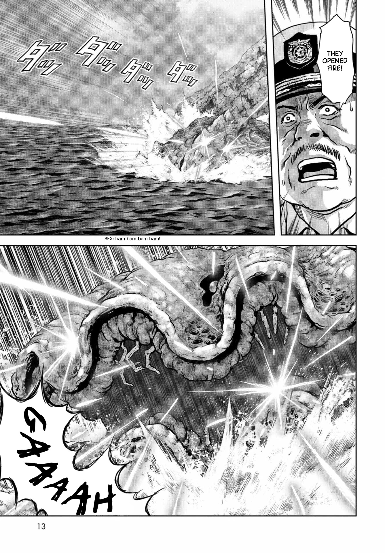 Task Force for Paranormal Disaster Management Chapter 1 page 11 - Chapter 1: Situation, Monster! (1)