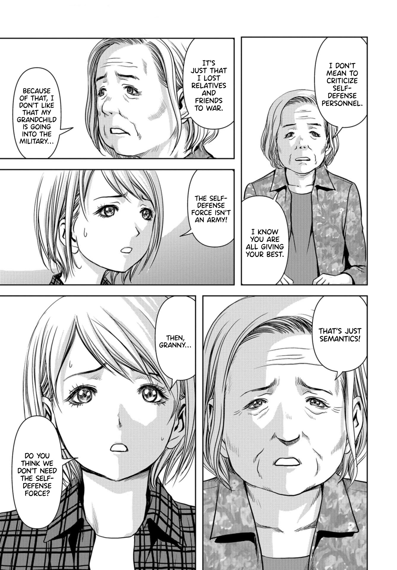 Task Force for Paranormal Disaster Management Chapter 1 page 38 - Chapter 1: Situation, Monster! (1)