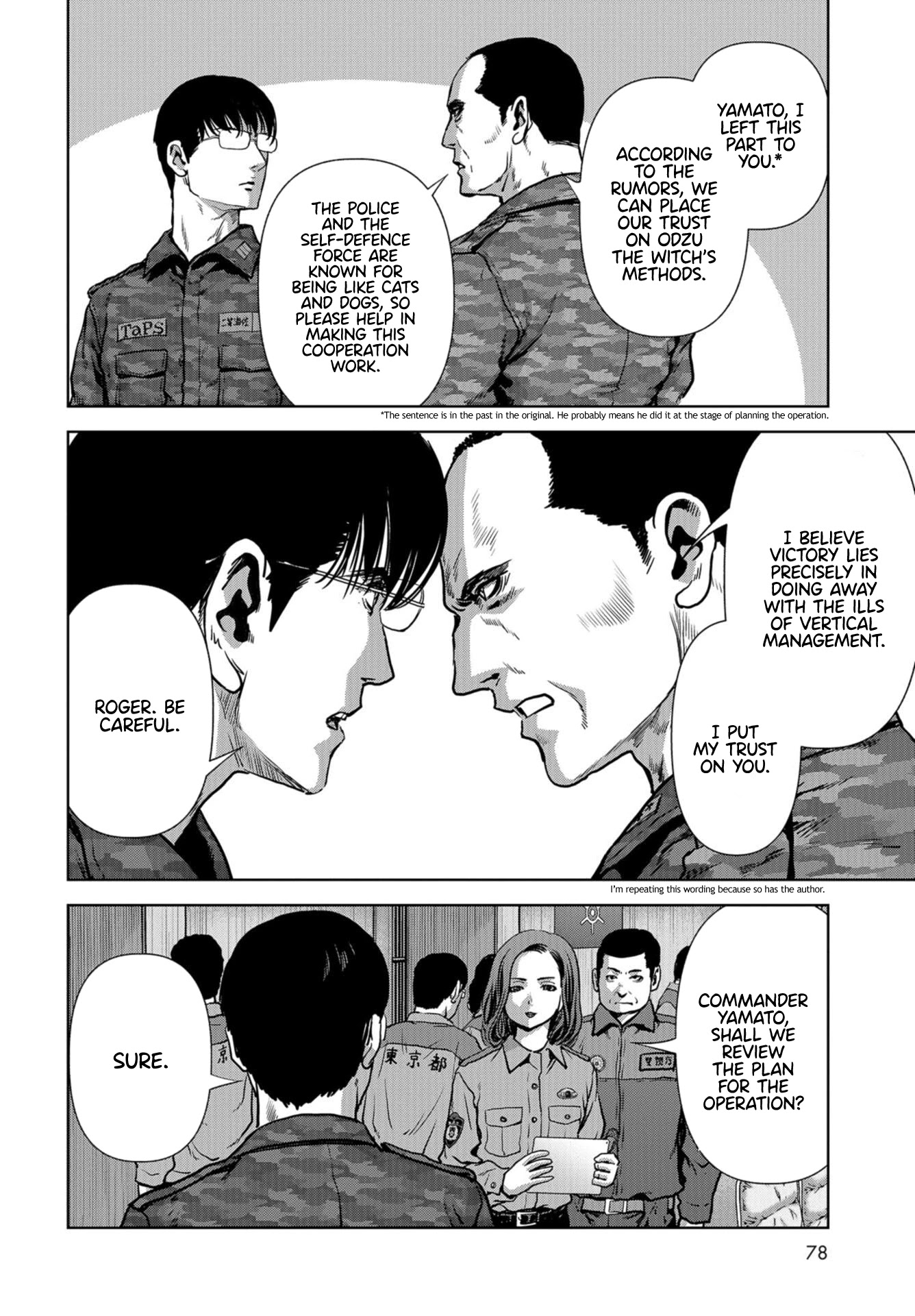 Task Force for Paranormal Disaster Management Chapter 15 page 4 - Chapter 15: Beginning of the Extermination Plan