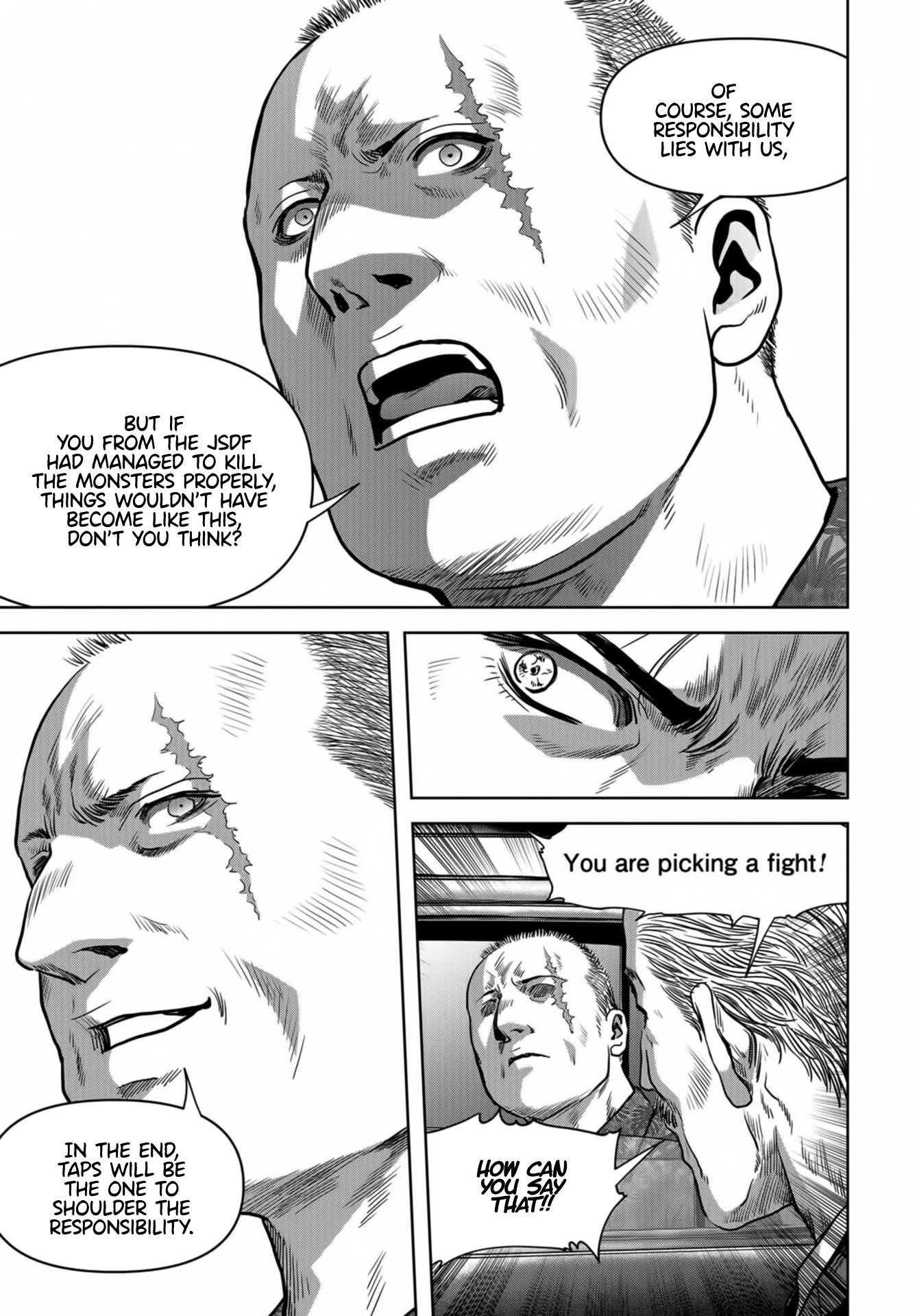 Task Force for Paranormal Disaster Management Chapter 16 page 57 - Chapter 16: The target makes landfall