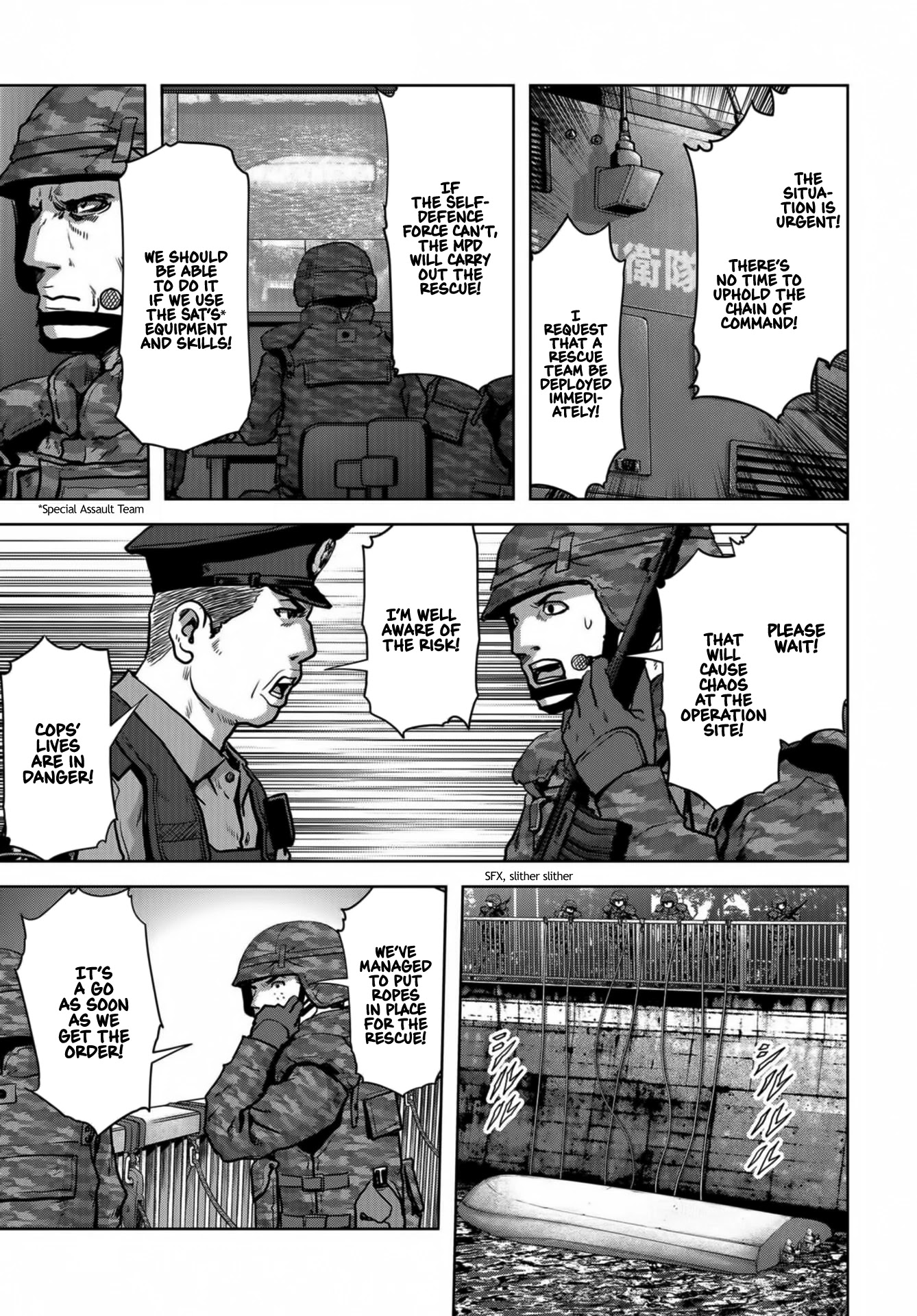 Task Force for Paranormal Disaster Management Chapter 16 page 7 - Chapter 16: The target makes landfall