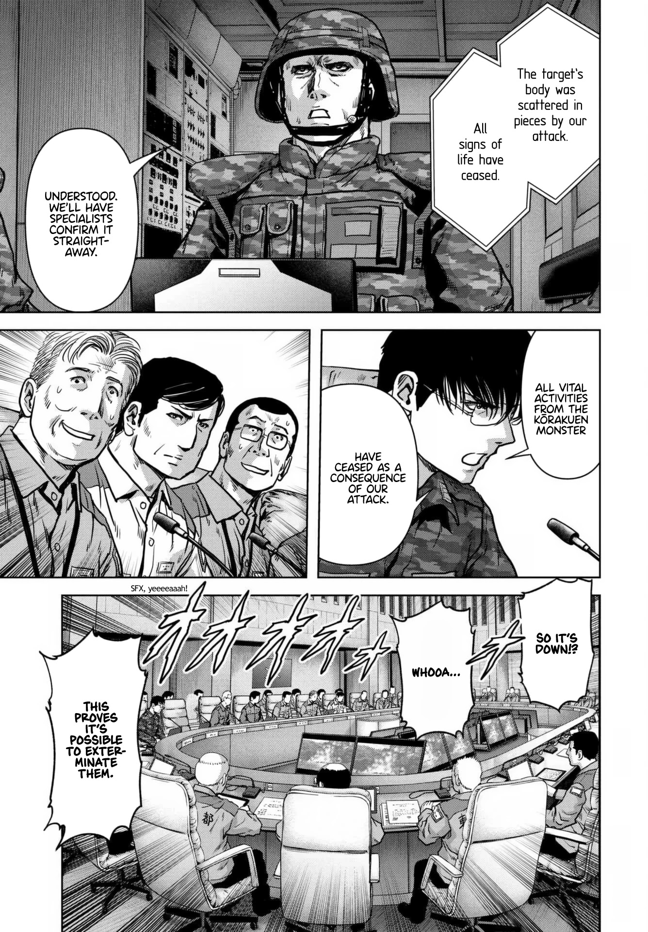 Task Force for Paranormal Disaster Management Chapter 18 page 49 - Chapter 18: Counterattack