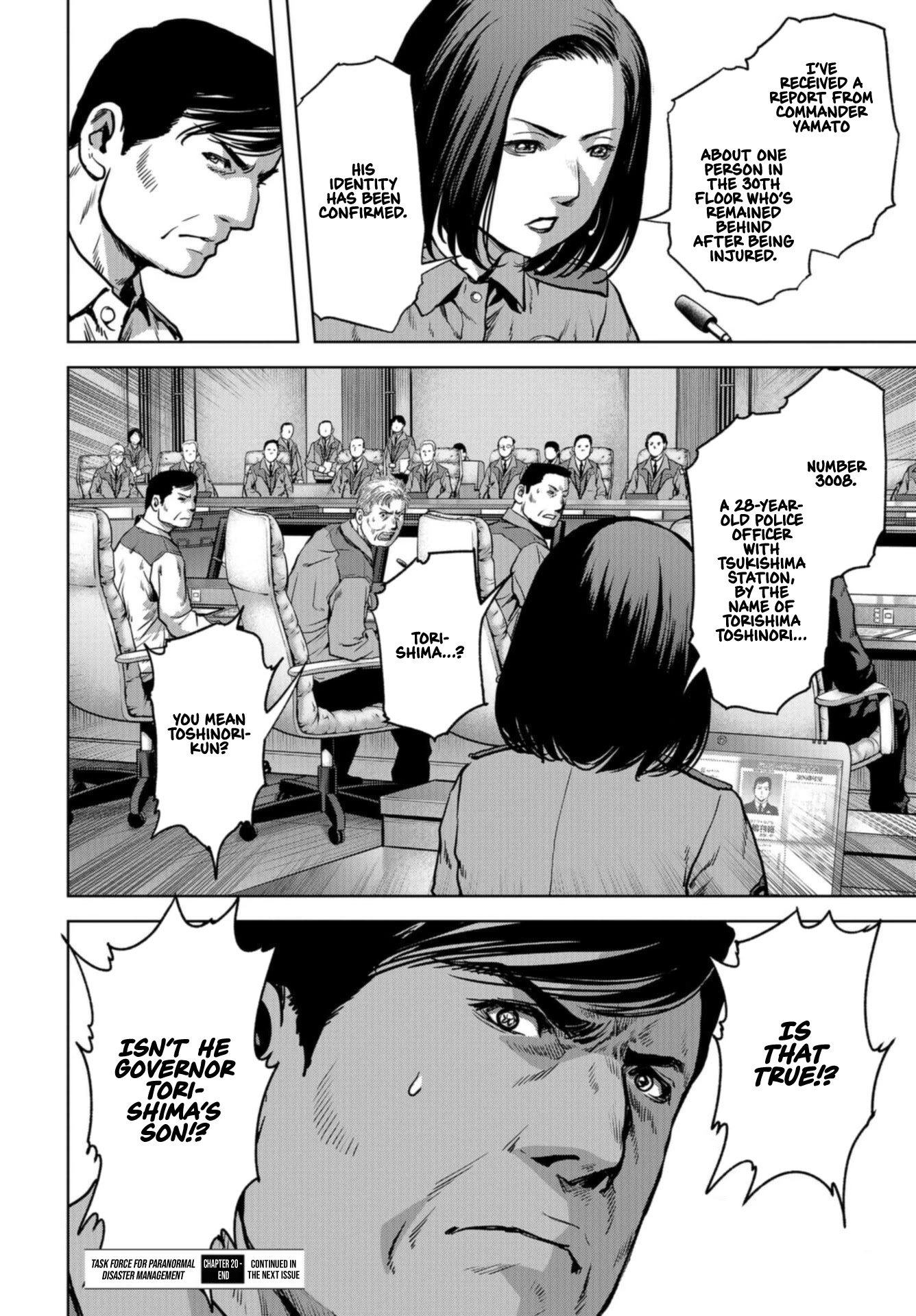 Task Force for Paranormal Disaster Management Chapter 20 page 60 - Chapter 20: Professional Duties