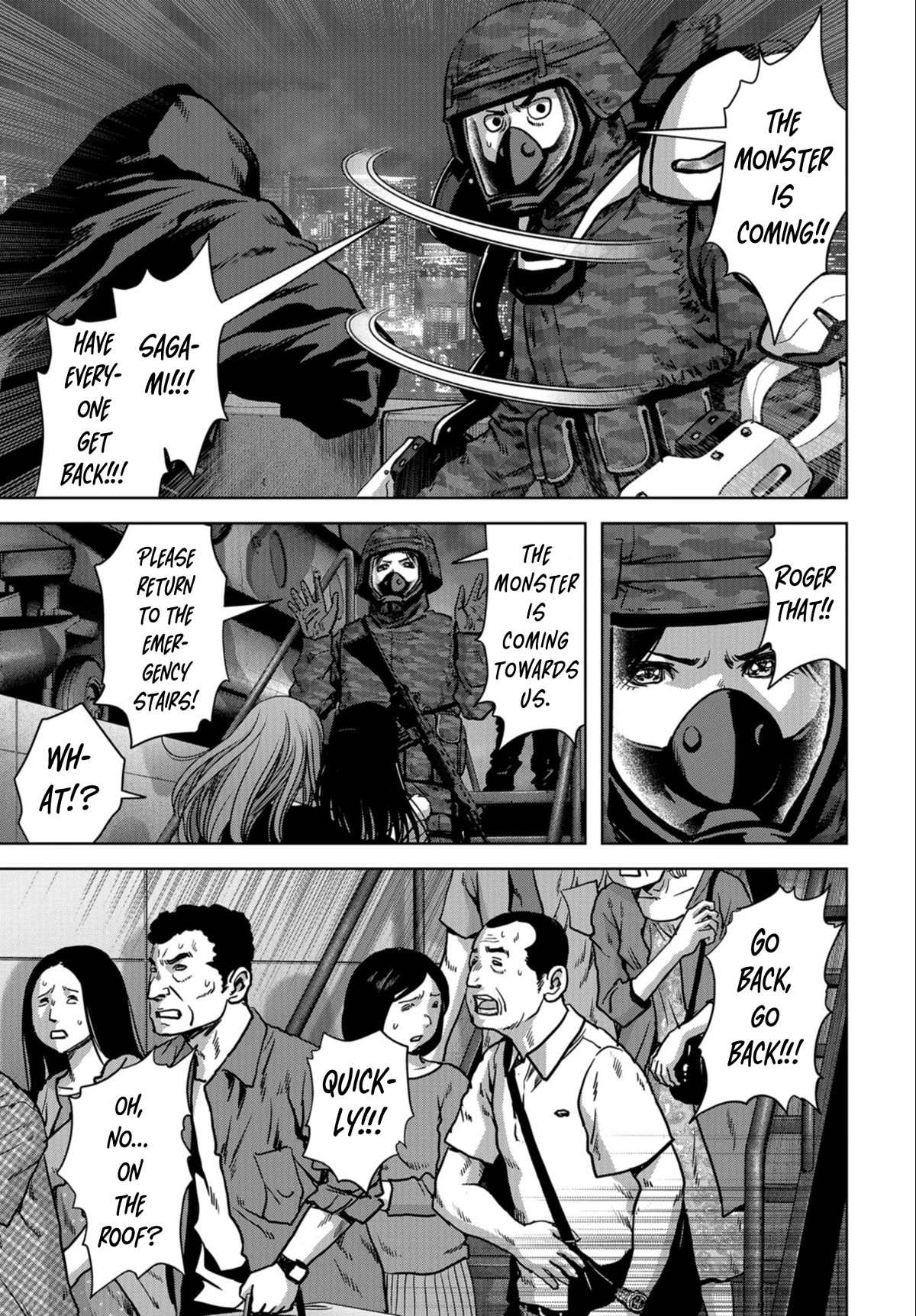 Task Force for Paranormal Disaster Management Chapter 22 page 12 - Chapter 22: Kaiju VS. Nimrod