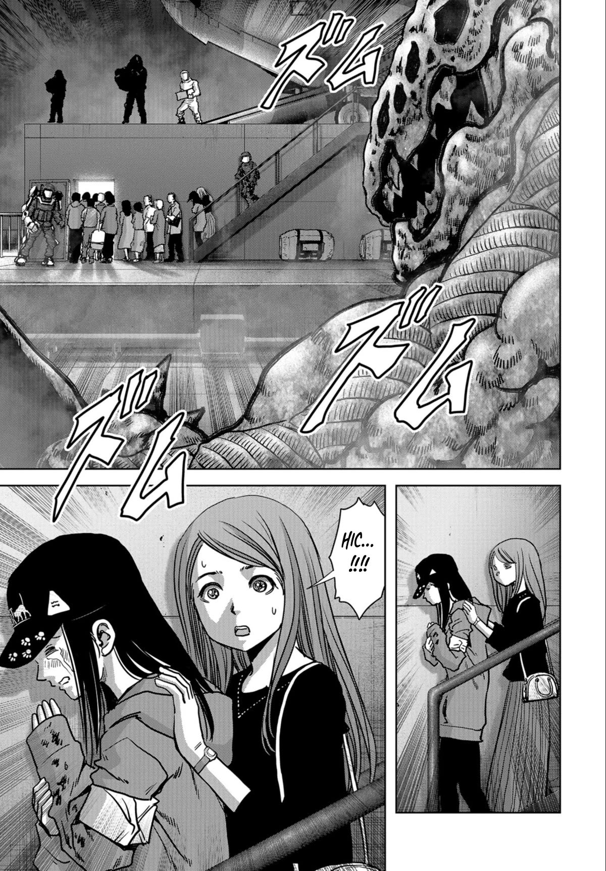 Task Force for Paranormal Disaster Management Chapter 22 page 16 - Chapter 22: Kaiju VS. Nimrod