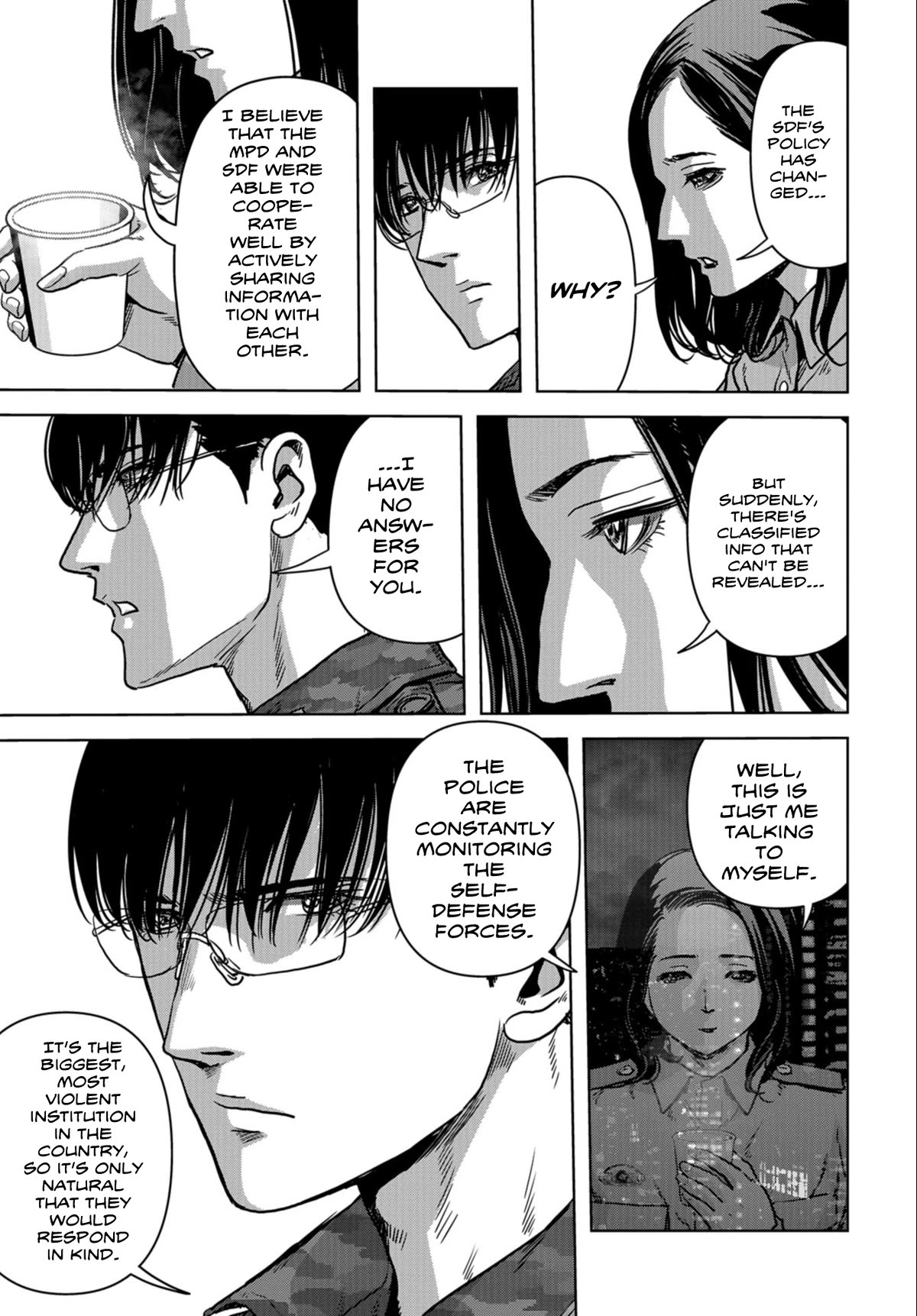 Task Force for Paranormal Disaster Management Chapter 22 page 39 - Chapter 22: Kaiju VS. Nimrod