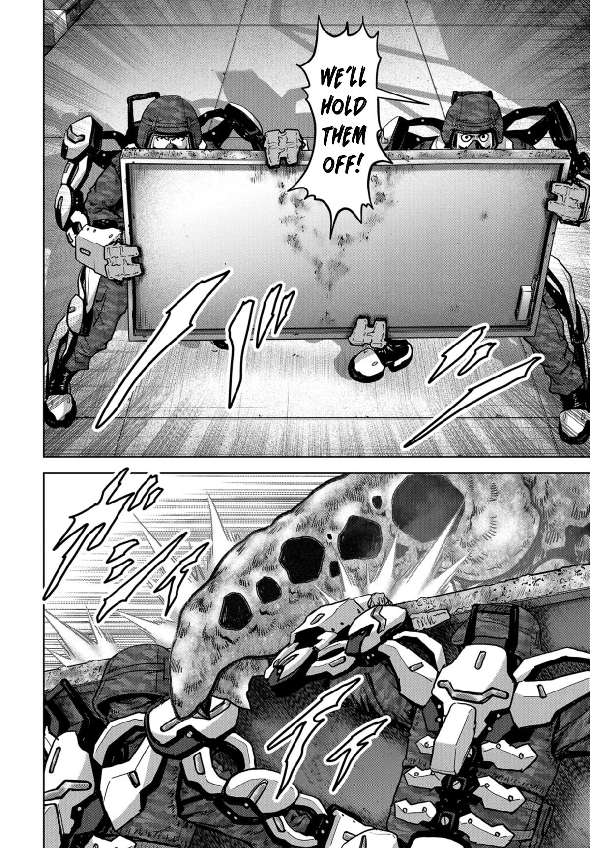 Task Force for Paranormal Disaster Management Chapter 22 page 52 - Chapter 22: Kaiju VS. Nimrod