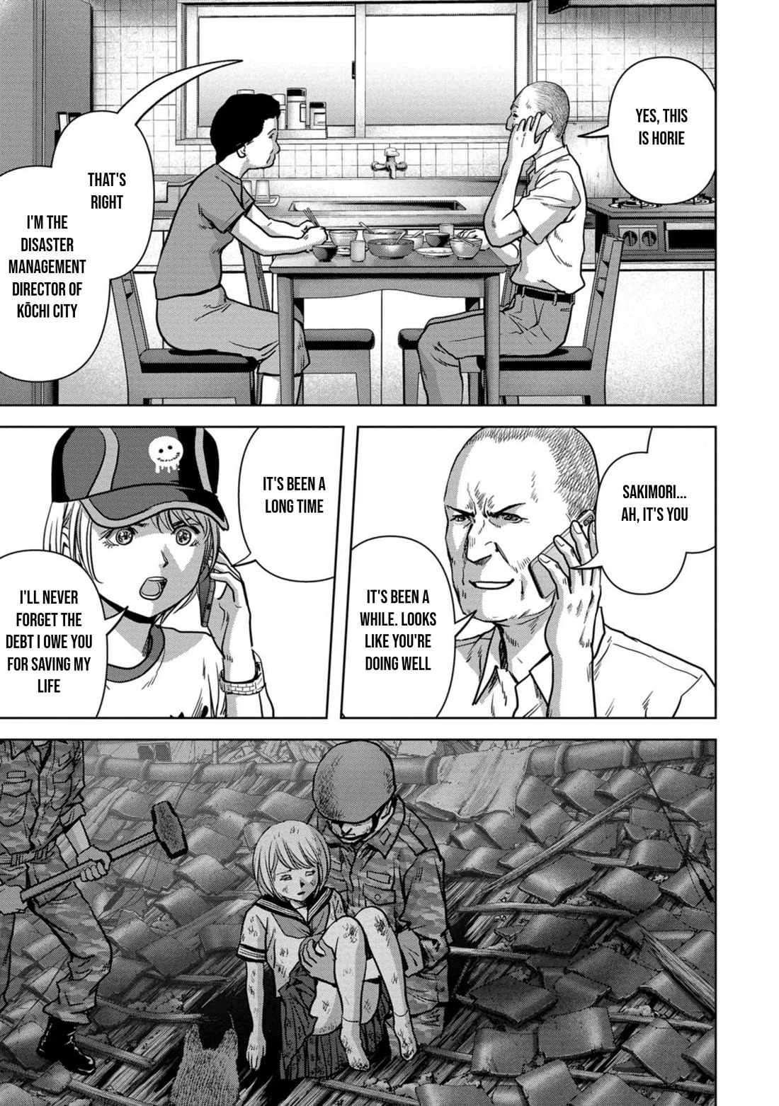 Task Force for Paranormal Disaster Management Chapter 31 page 32 - Chapter 31: Hiruko Attack