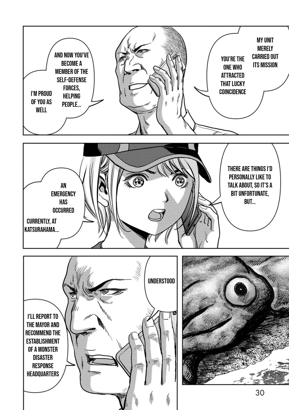 Task Force for Paranormal Disaster Management Chapter 31 page 33 - Chapter 31: Hiruko Attack