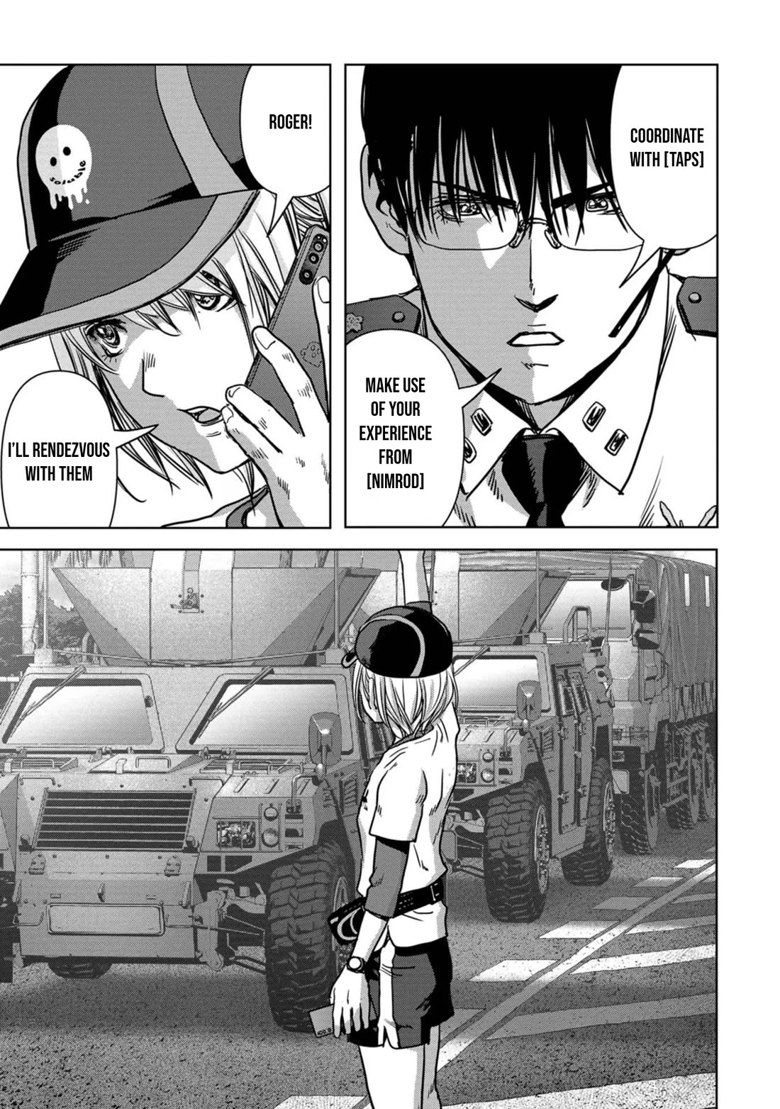 Task Force for Paranormal Disaster Management Chapter 32 page 58 - Chapter 32: Landing