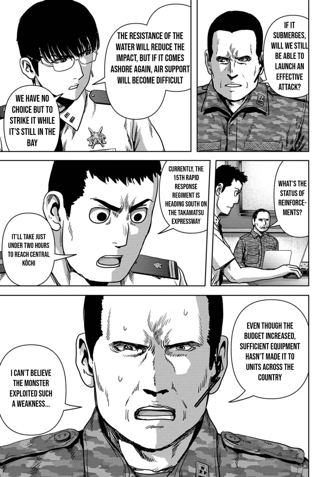 Task Force for Paranormal Disaster Management Chapter 32 page 62 - Chapter 32: Landing