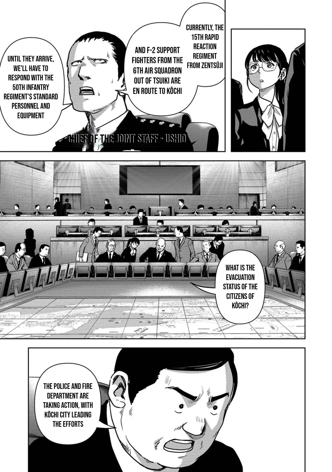 Task Force for Paranormal Disaster Management Chapter 33 page 4 - Chapter 33: Airstrike Operation