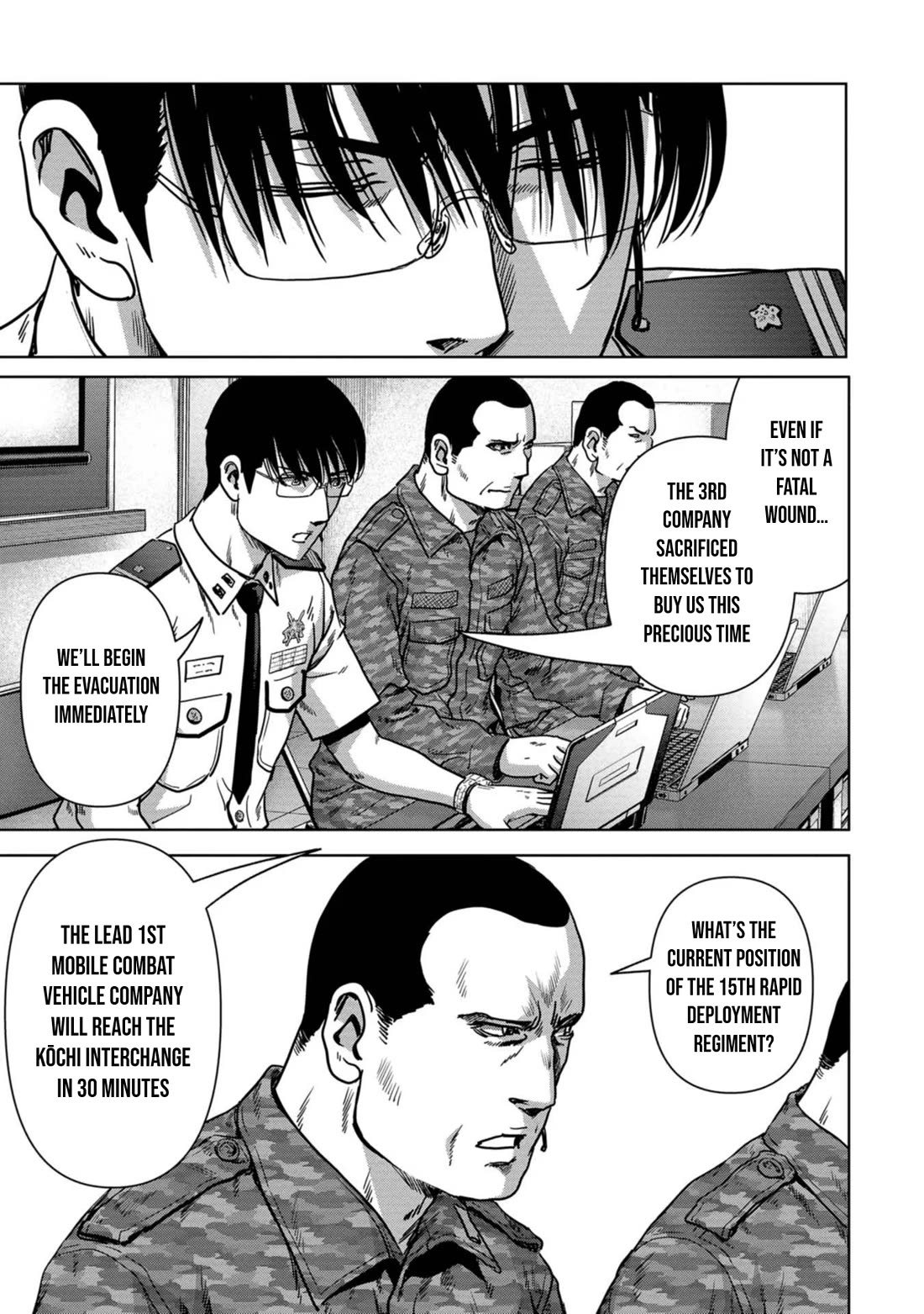 Task Force for Paranormal Disaster Management Chapter 36 page 6 - Chapter 36: Hanging Battle