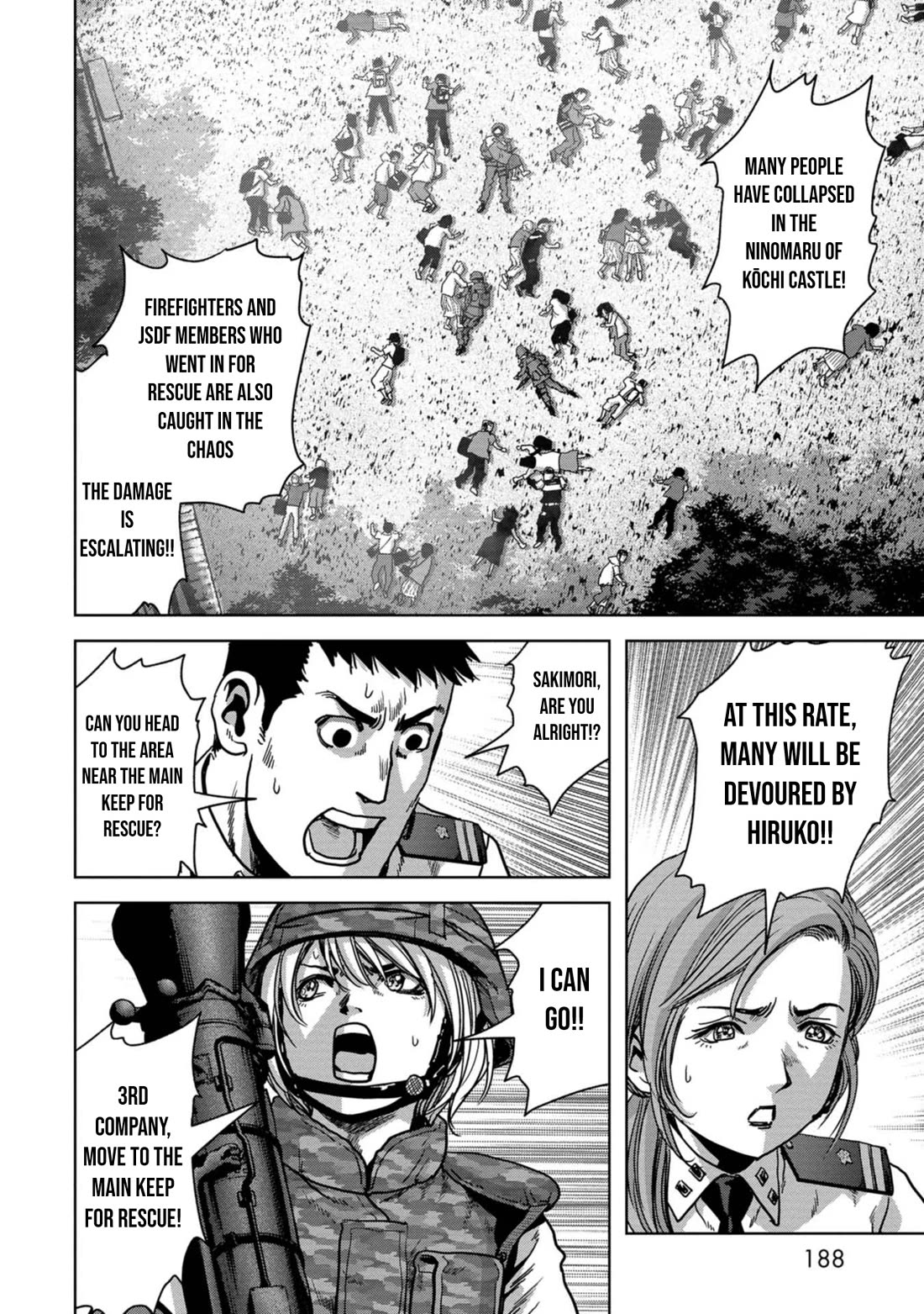 Task Force for Paranormal Disaster Management Chapter 36 page 61 - Chapter 36: Hanging Battle