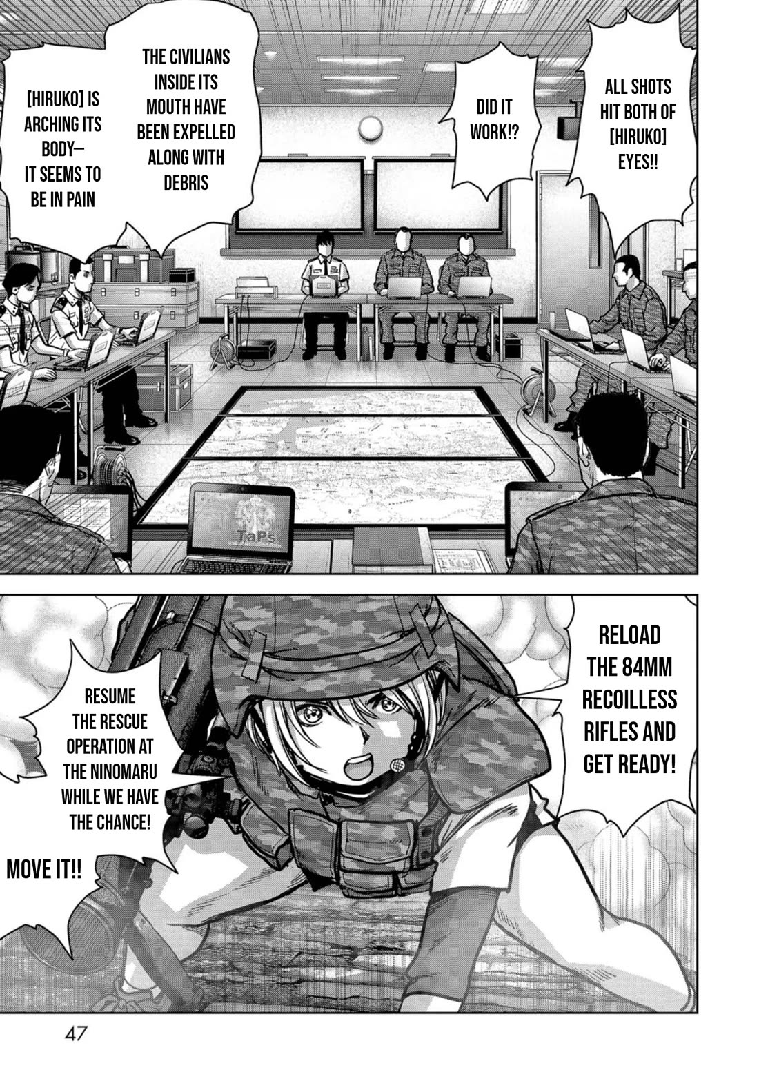 Task Force for Paranormal Disaster Management Chapter 37 page 44 - Chapter 37: Certain Hit