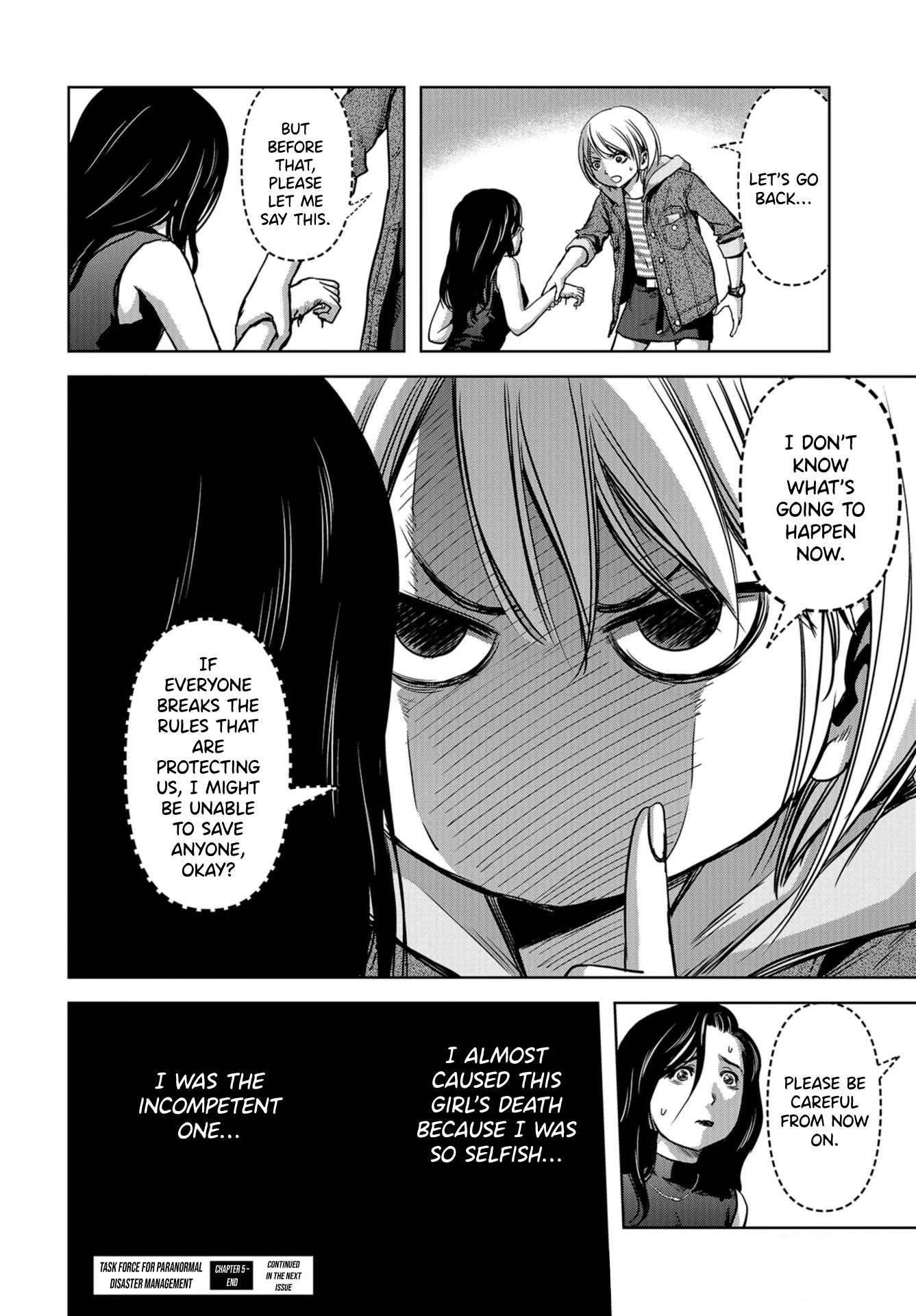 Task Force for Paranormal Disaster Management Chapter 5 page 53 - Chapter 5: Nonstop Tension