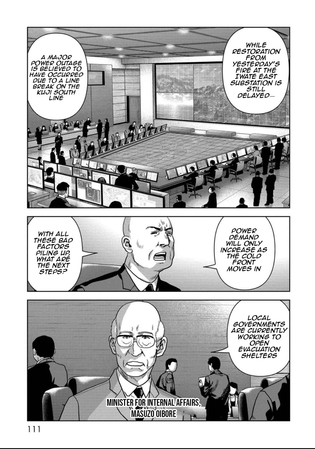 Task Force for Paranormal Disaster Management Chapter 50 page 41 - Chapter 50: The Great Cold Wave