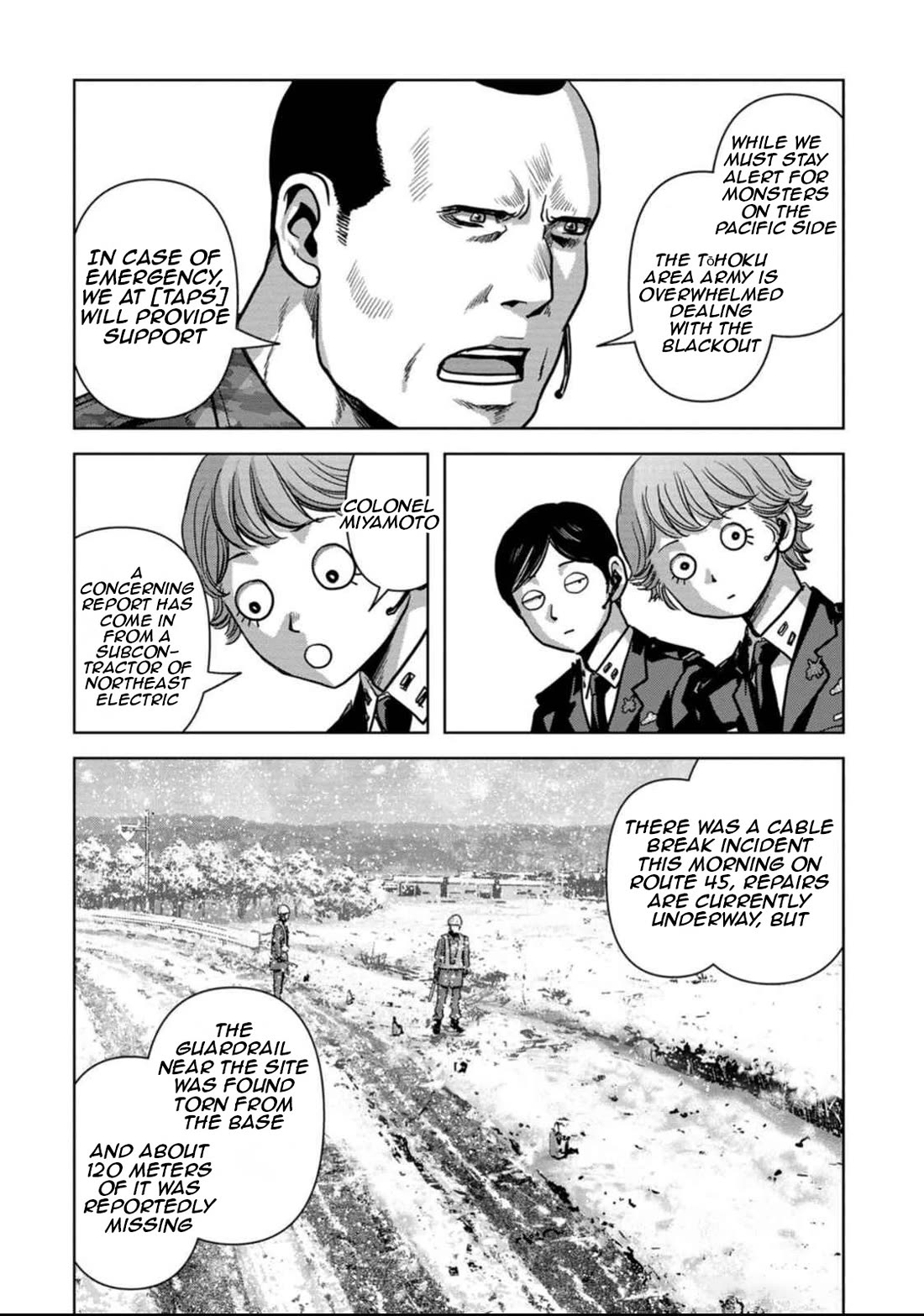 Task Force for Paranormal Disaster Management Chapter 50 page 62 - Chapter 50: The Great Cold Wave