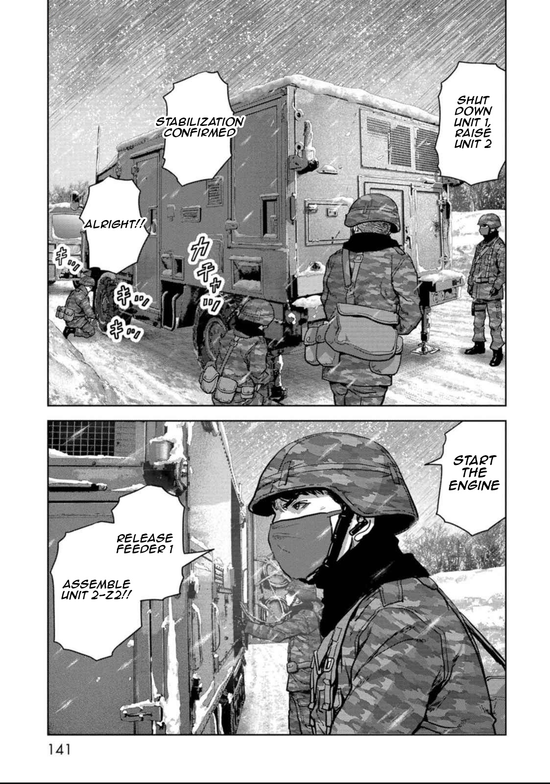 Task Force for Paranormal Disaster Management Chapter 50 page 71 - Chapter 50: The Great Cold Wave