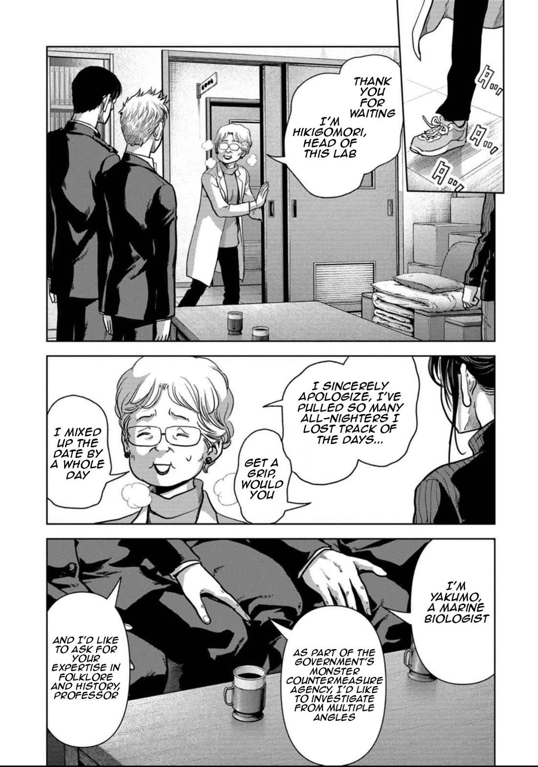 Task Force for Paranormal Disaster Management Chapter 50 page 9 - Chapter 50: The Great Cold Wave