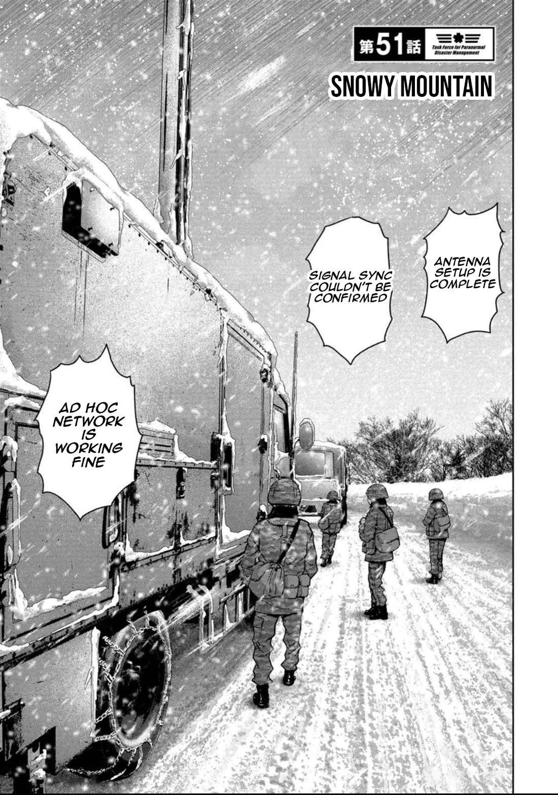 Task Force for Paranormal Disaster Management Chapter 51 page 2 - Chapter 51: Snowy Mountain