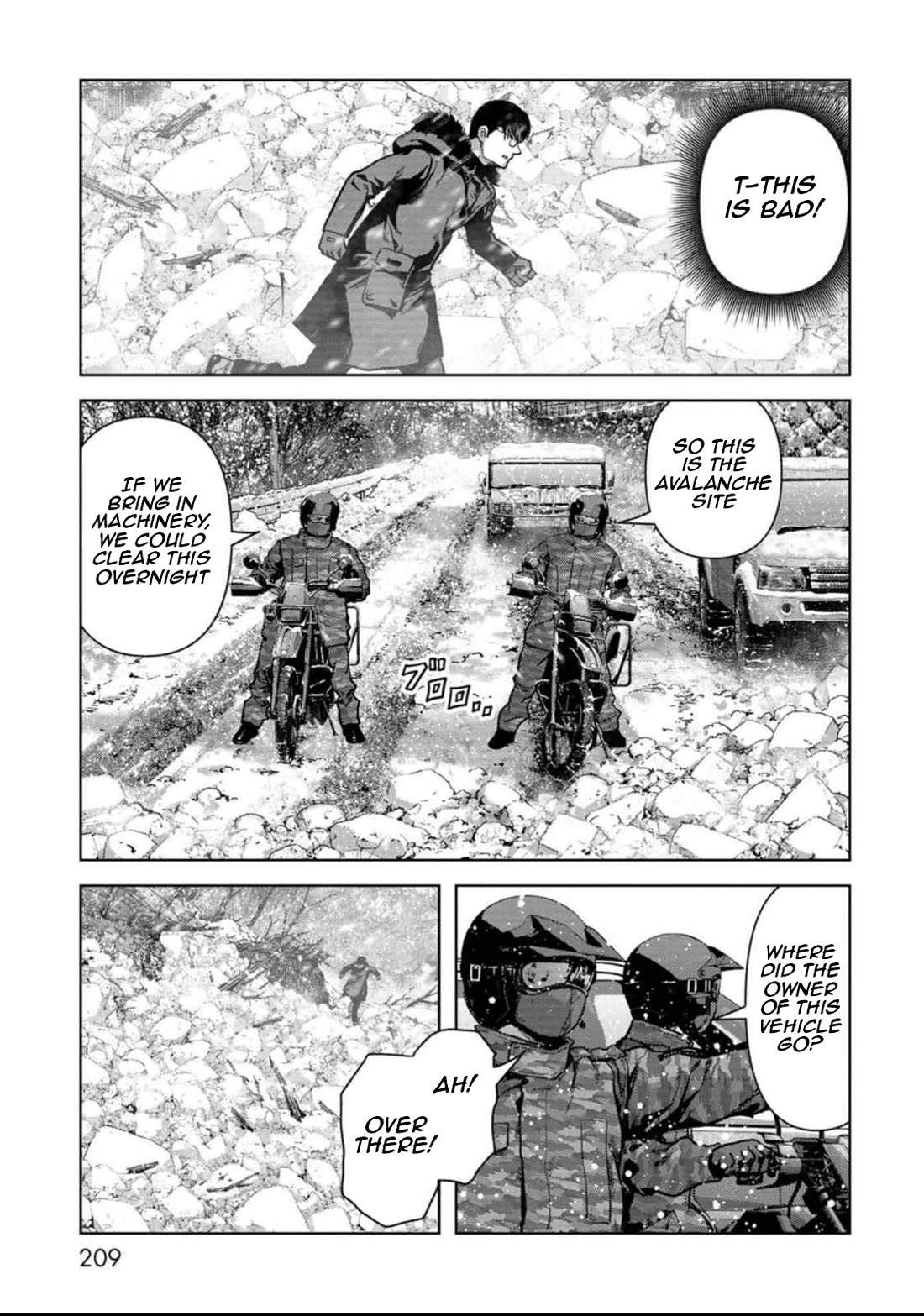 Task Force for Paranormal Disaster Management Chapter 51 page 64 - Chapter 51: Snowy Mountain