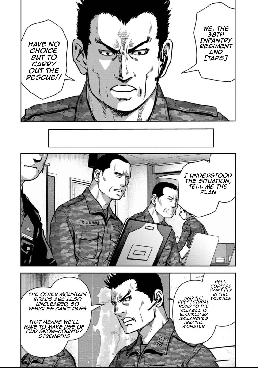 Task Force for Paranormal Disaster Management Chapter 51 page 71 - Chapter 51: Snowy Mountain