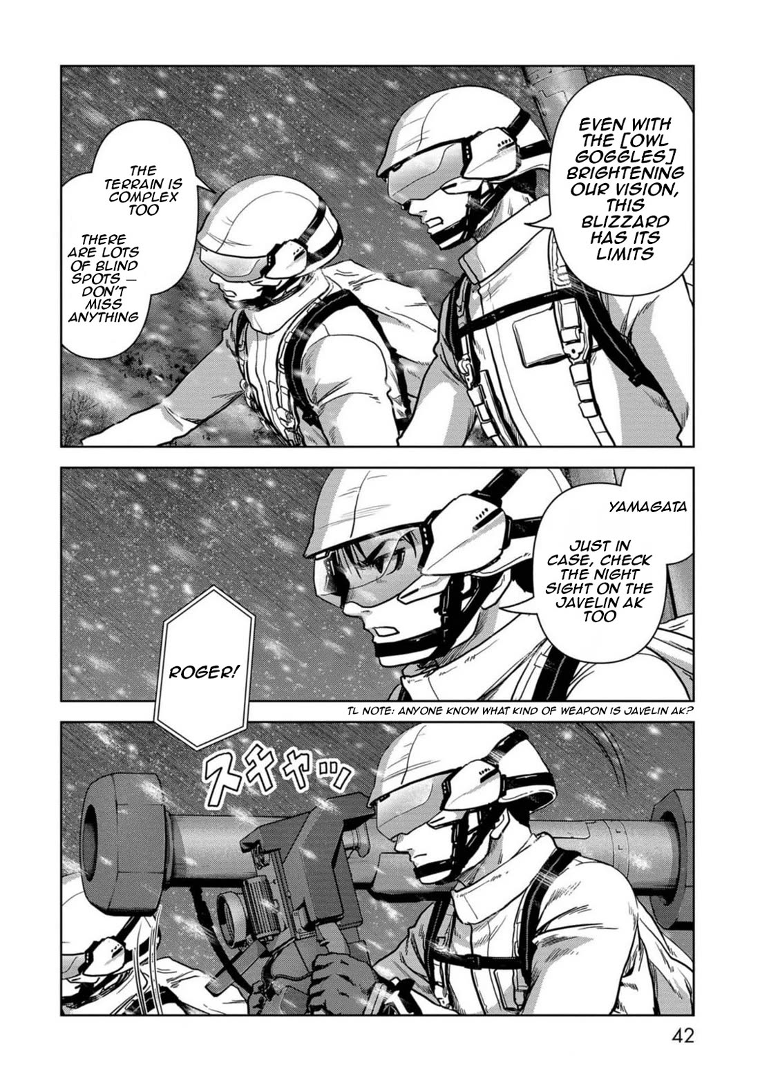 Task Force for Paranormal Disaster Management Chapter 52 page 42 - Chapter 52: Snowbound March
