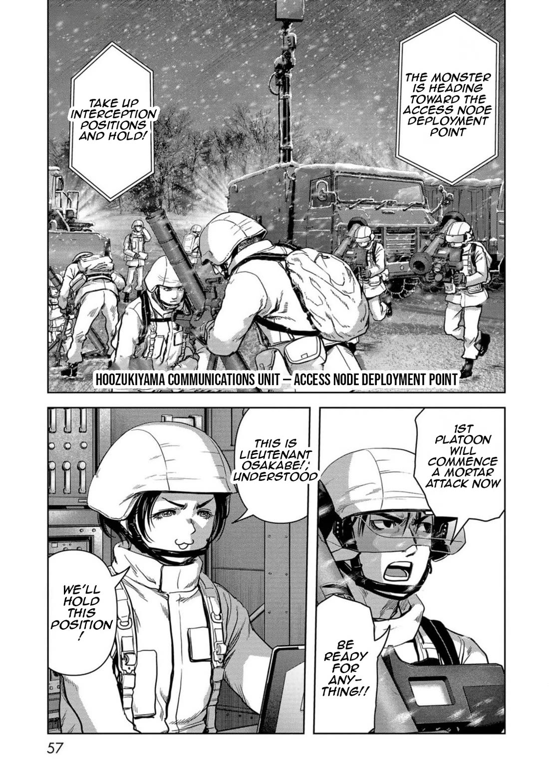 Task Force for Paranormal Disaster Management Chapter 52 page 56 - Chapter 52: Snowbound March