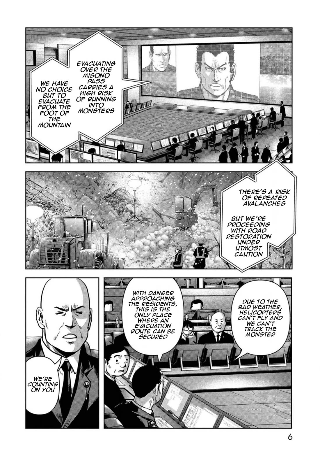 Task Force for Paranormal Disaster Management Chapter 52 page 7 - Chapter 52: Snowbound March