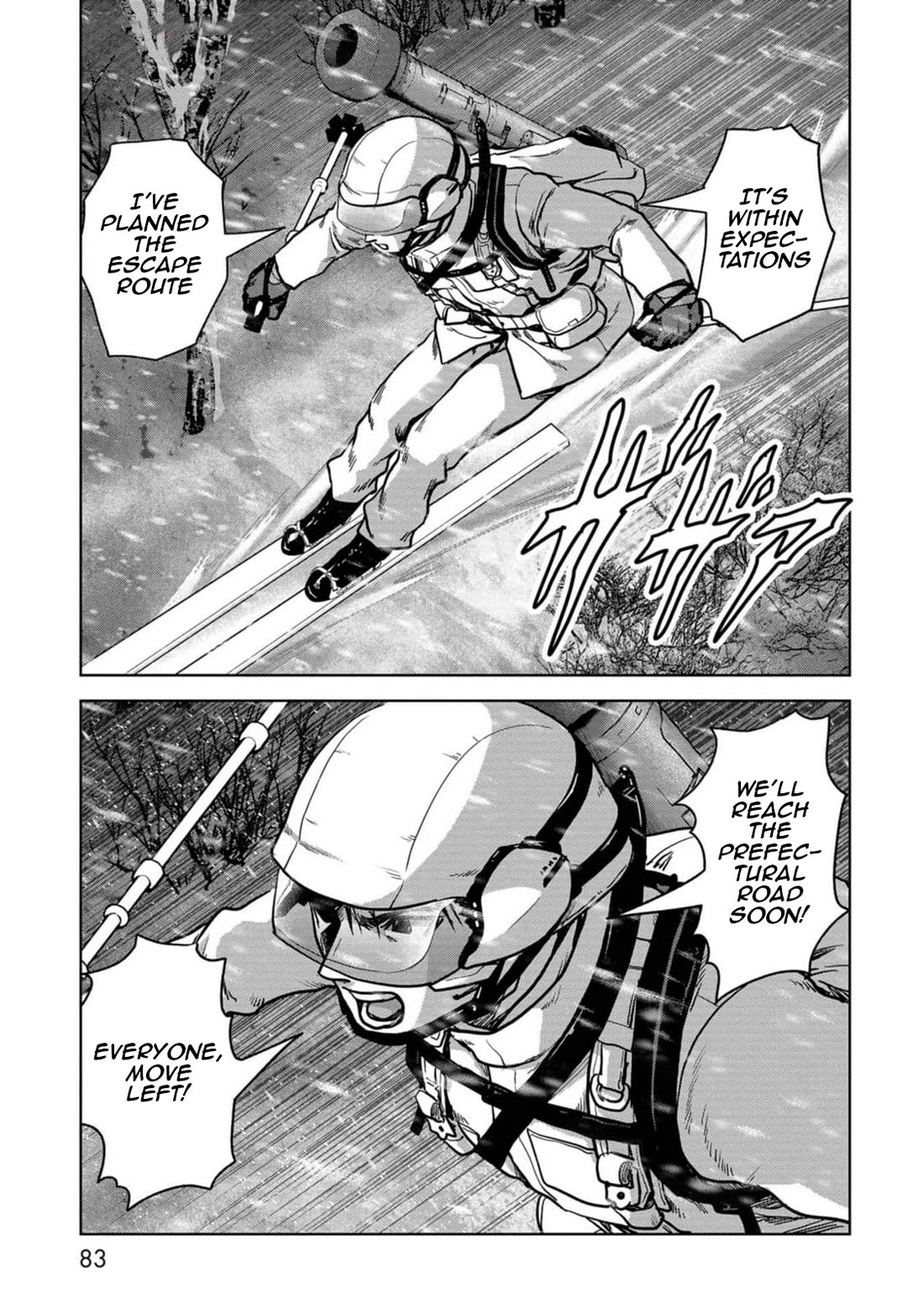 Task Force for Paranormal Disaster Management Chapter 53 page 4 - Chapter 53: Relentless Pursuit