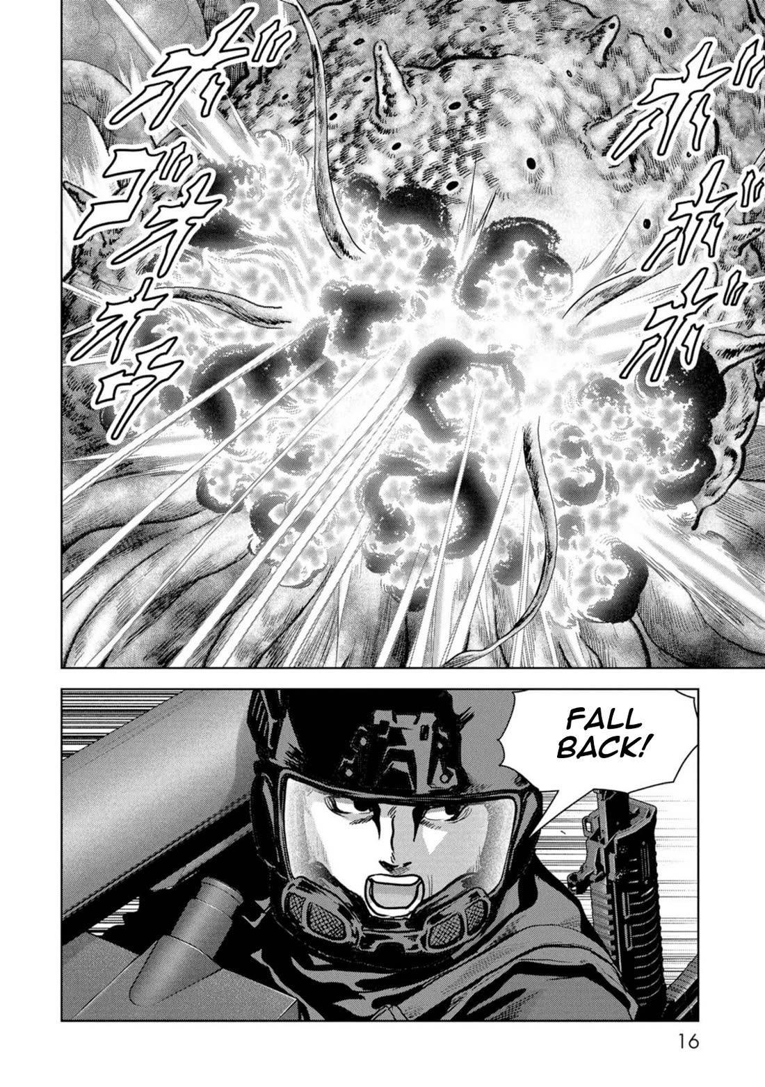 Task Force for Paranormal Disaster Management Chapter 61 page 17 - Chapter 61: Great Monster War