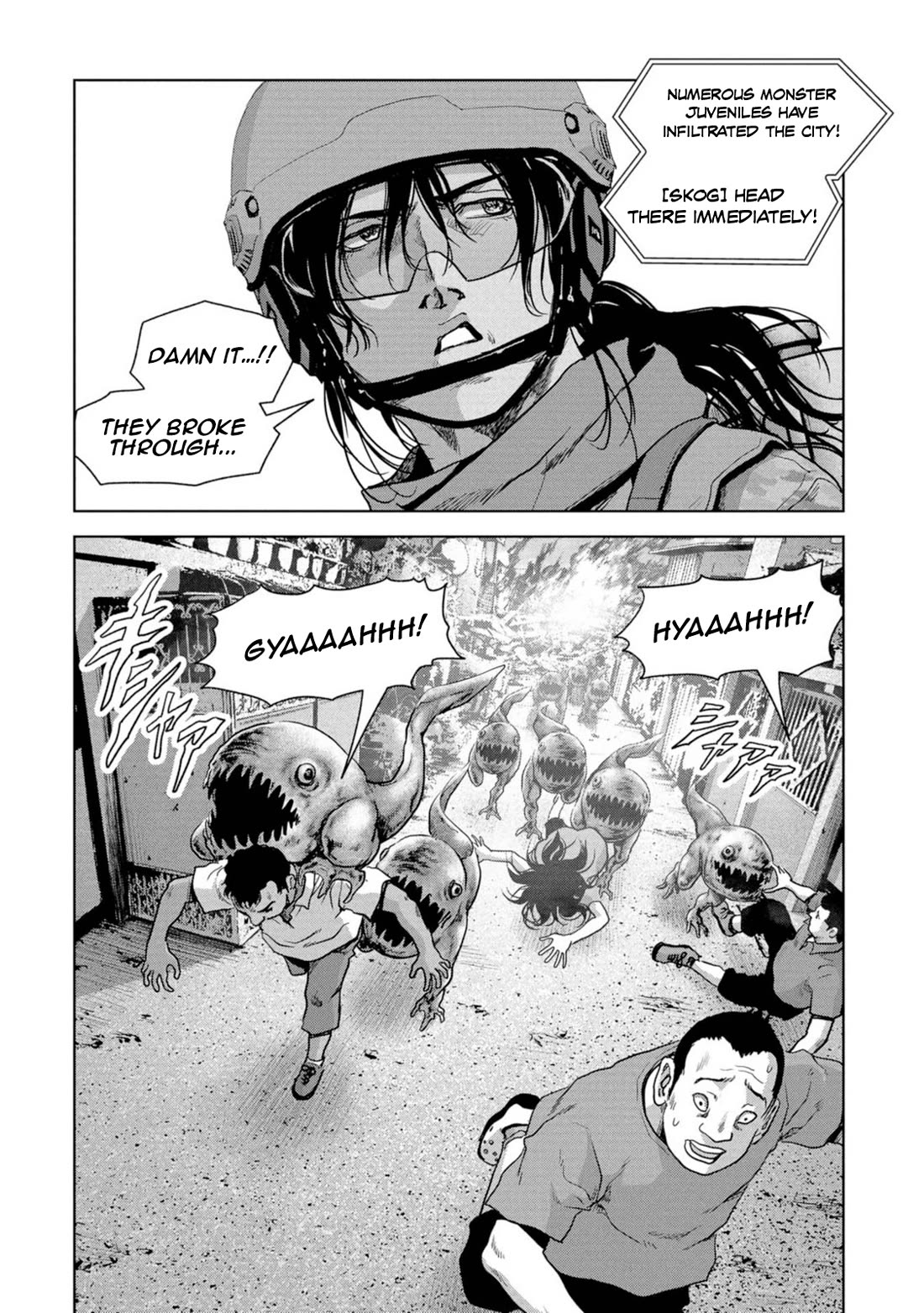 Task Force for Paranormal Disaster Management Chapter 61 page 33 - Chapter 61: Great Monster War