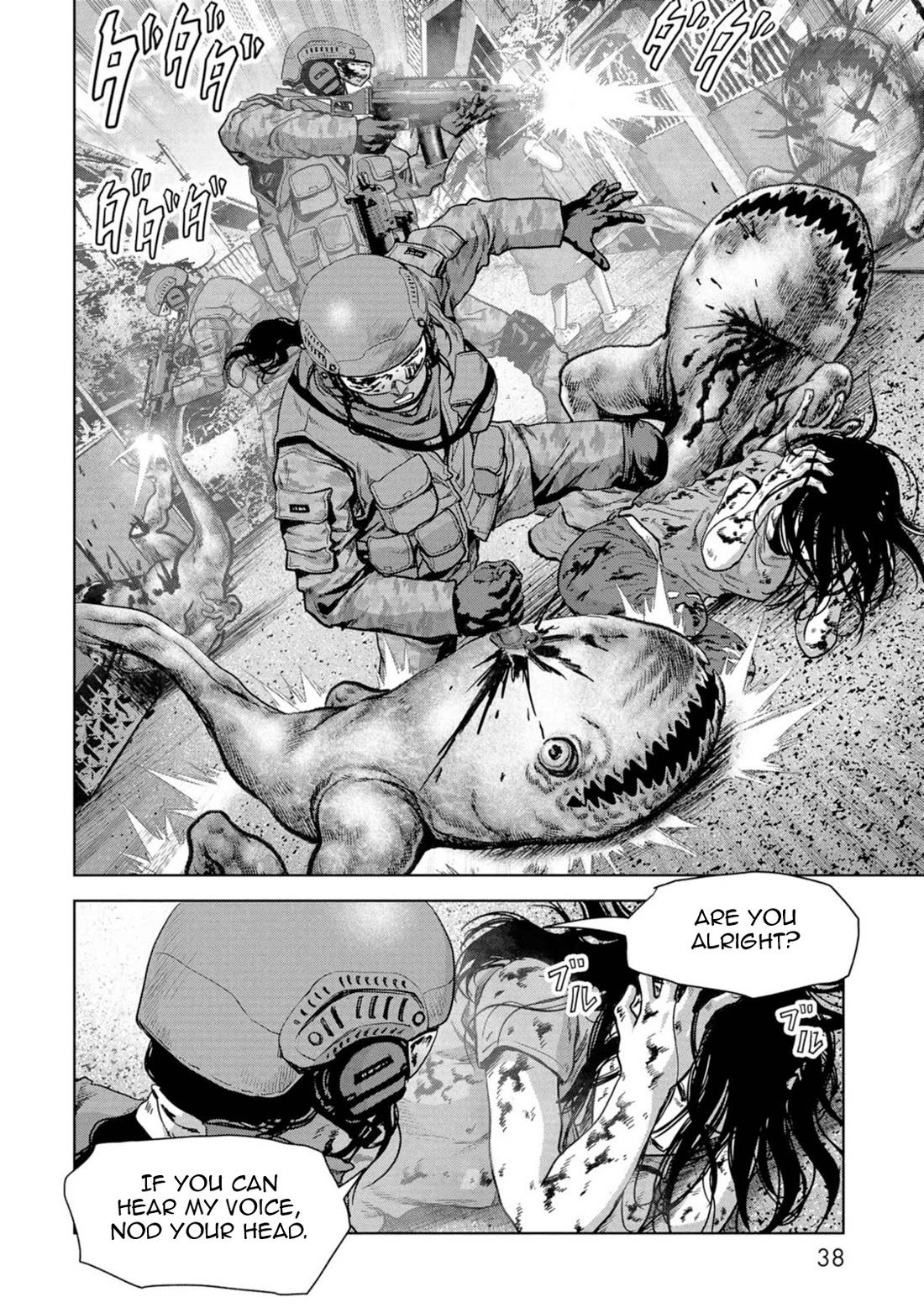 Task Force for Paranormal Disaster Management Chapter 61 page 39 - Chapter 61: Great Monster War