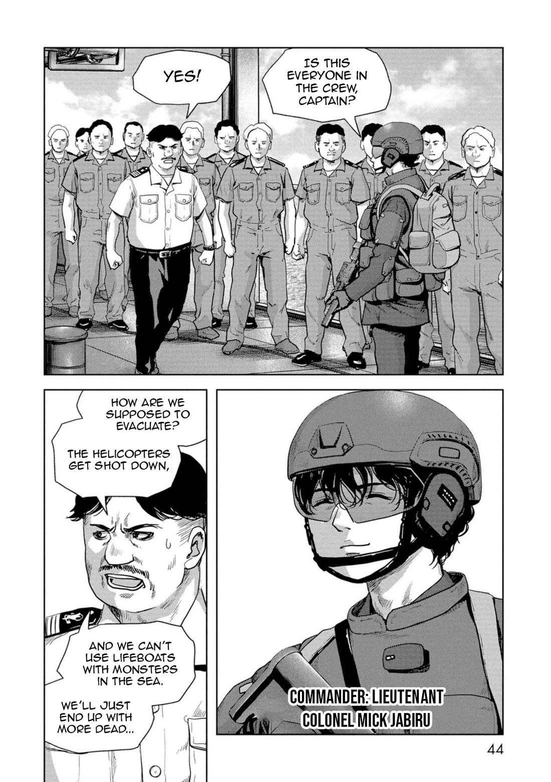 Task Force for Paranormal Disaster Management Chapter 61 page 45 - Chapter 61: Great Monster War