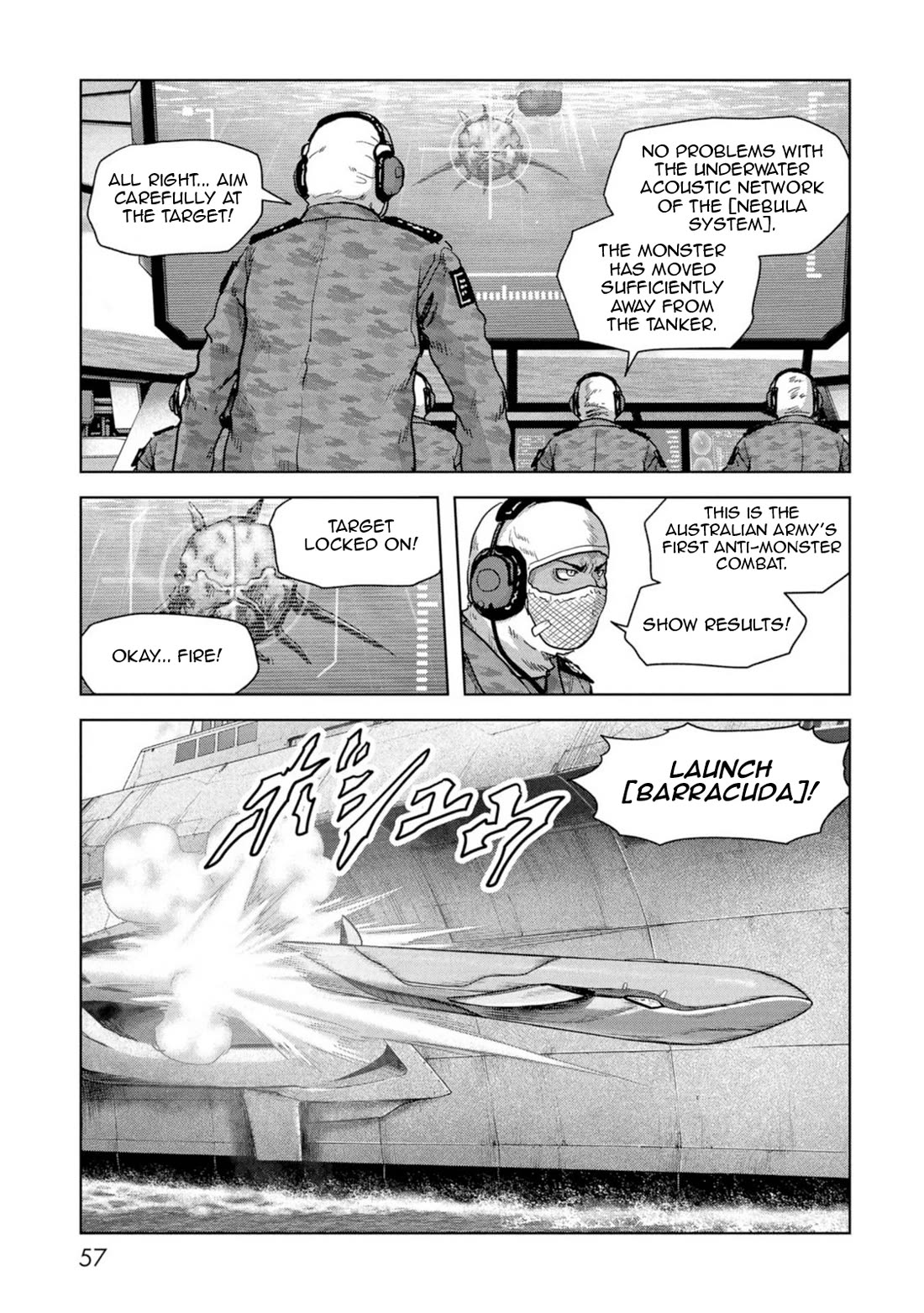 Task Force for Paranormal Disaster Management Chapter 61 page 58 - Chapter 61: Great Monster War