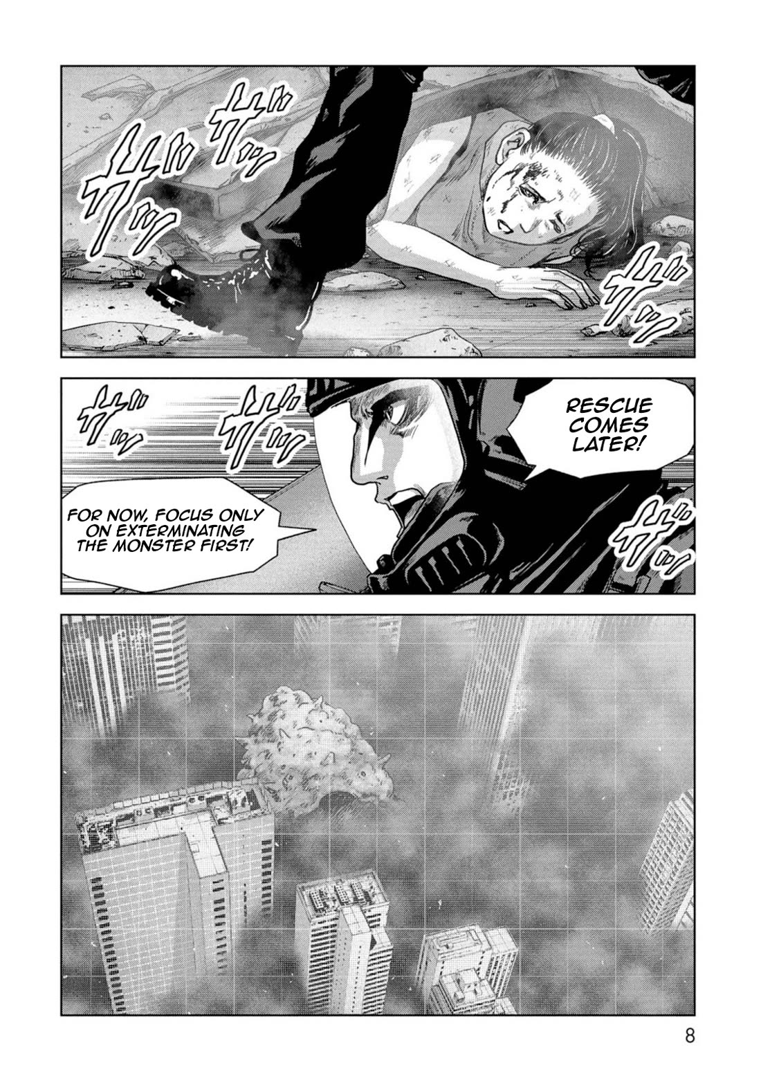 Task Force for Paranormal Disaster Management Chapter 61 page 9 - Chapter 61: Great Monster War