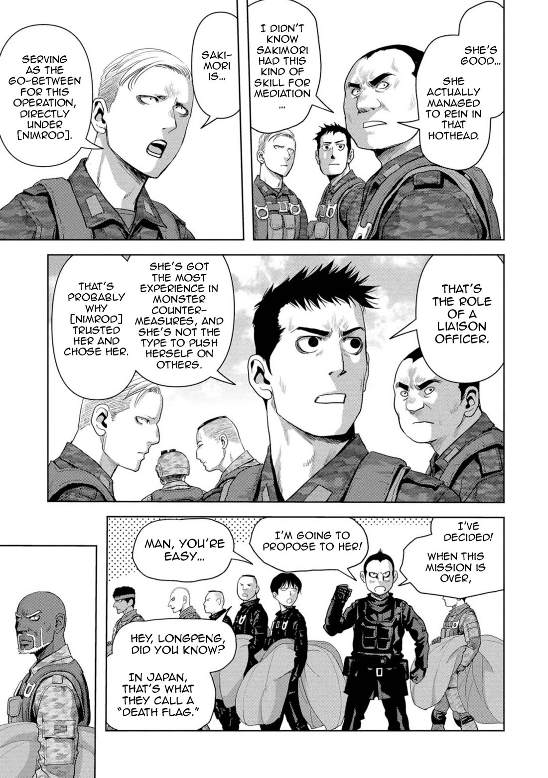 Task Force for Paranormal Disaster Management Chapter 63 page 14 - Chapter 63: Dream Team