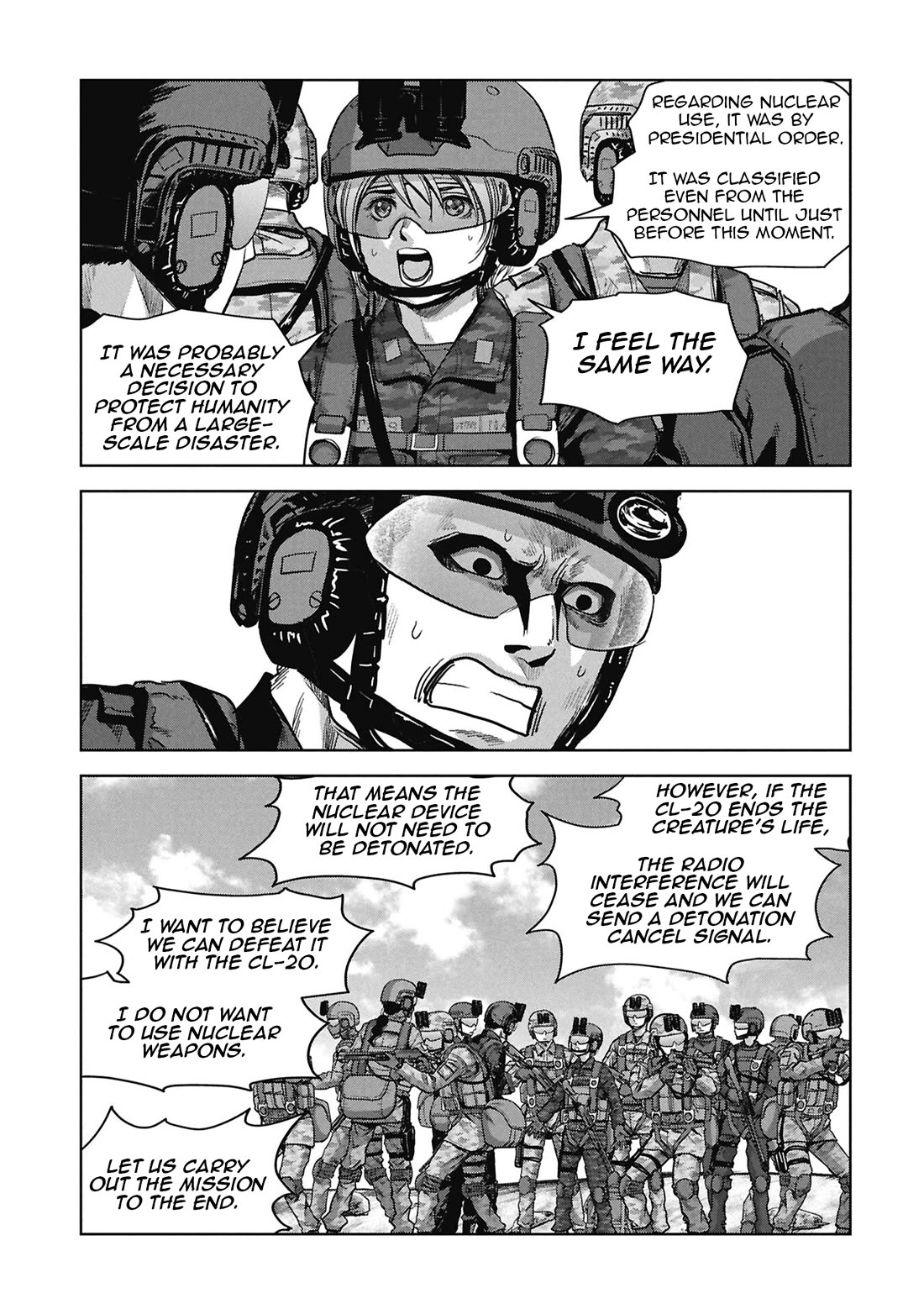 Task Force for Paranormal Disaster Management Chapter 67 page 27 - Chapter 67: Landing