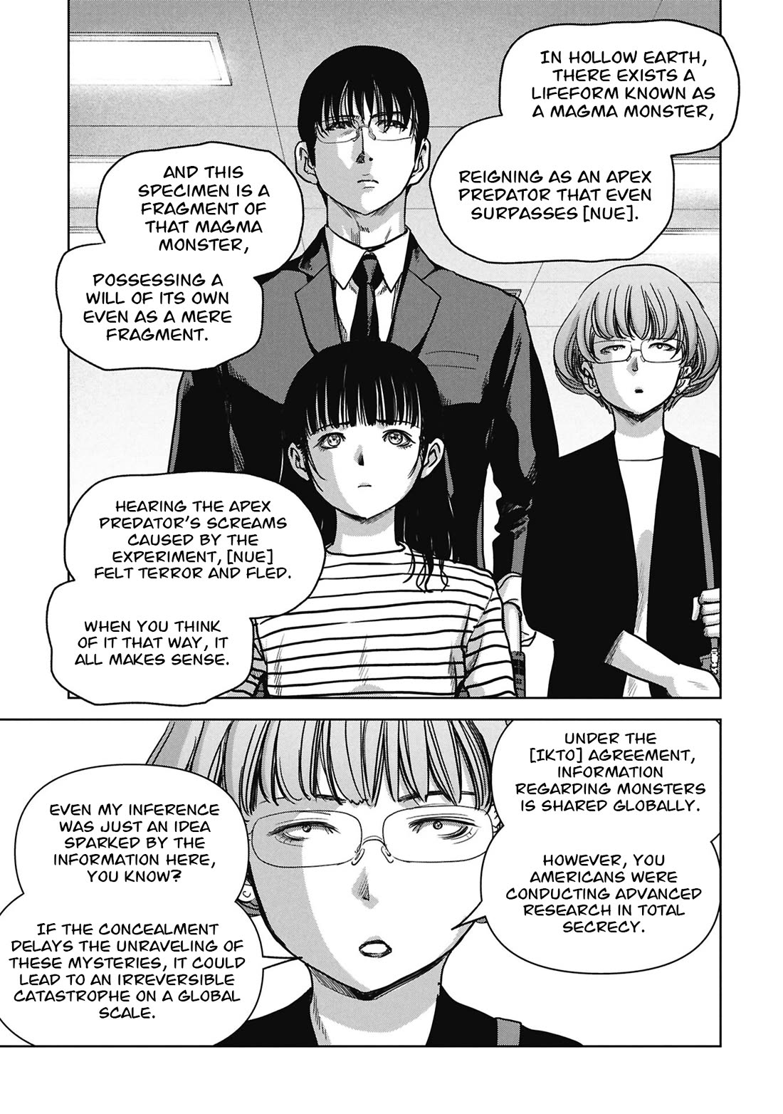 Task Force for Paranormal Disaster Management Chapter 70 page 62 - Chapter 70: Escape