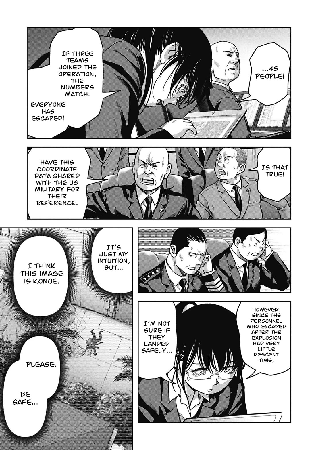 Task Force for Paranormal Disaster Management Chapter 70 page 70 - Chapter 70: Escape